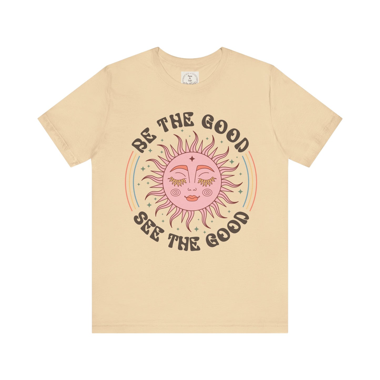Be the Good See the Good - Boho Retro - MamaDeSushi - Unisex Jersey Short Sleeve Tee