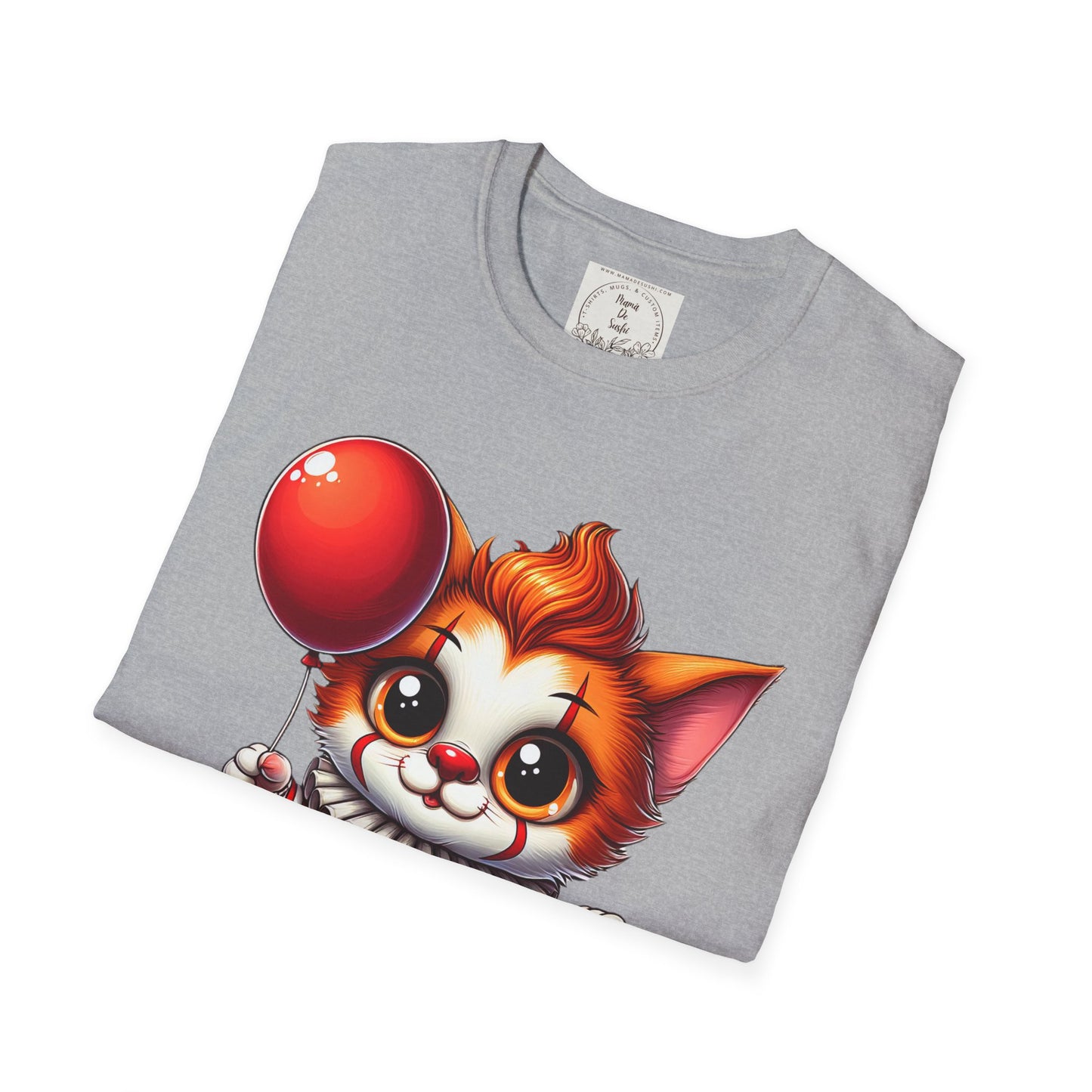 CA-IT Cat - Kitty - MamaDeSushi - Unisex Softstyle T-Shirt