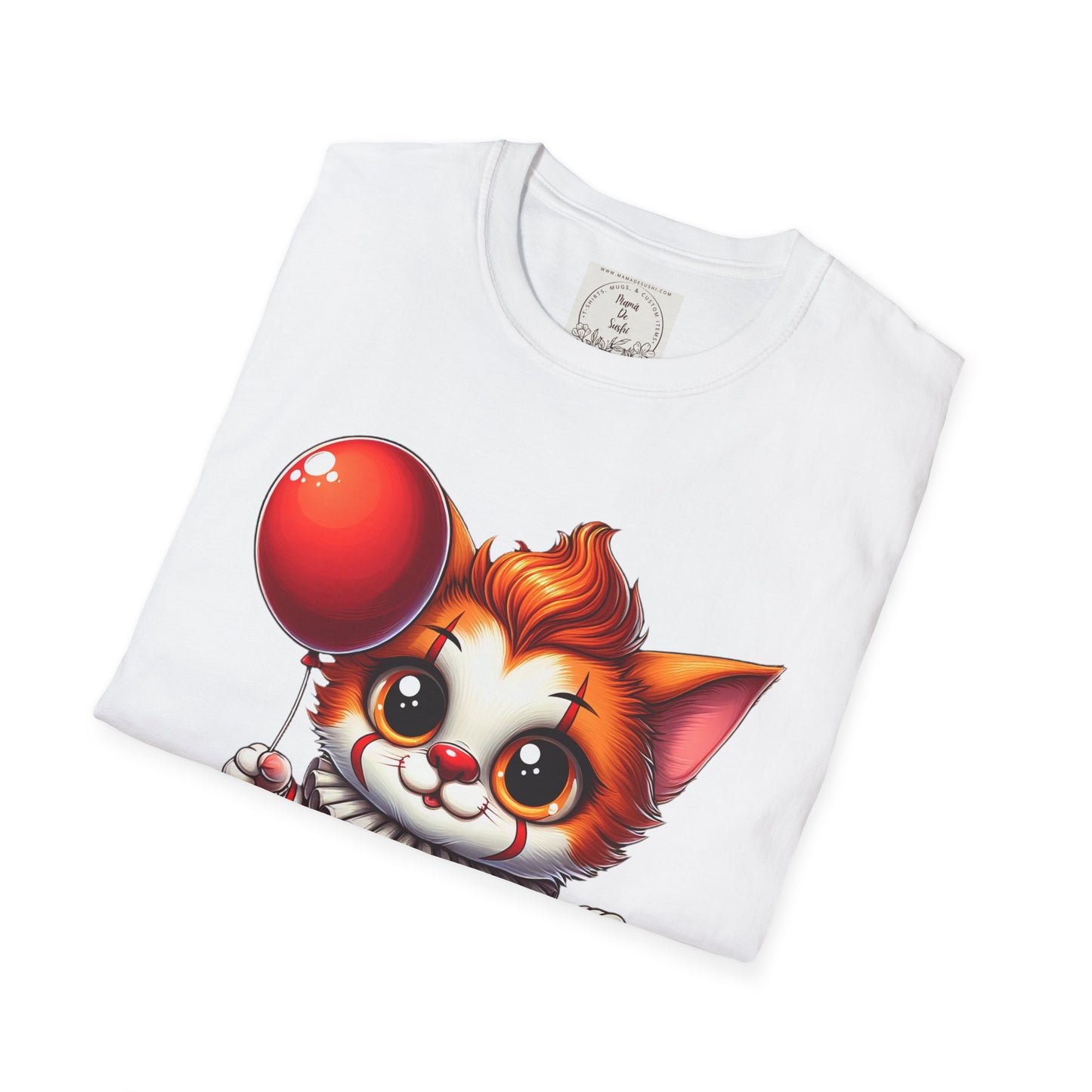 CA-IT Cat - Kitty - MamaDeSushi - Unisex Softstyle T-Shirt