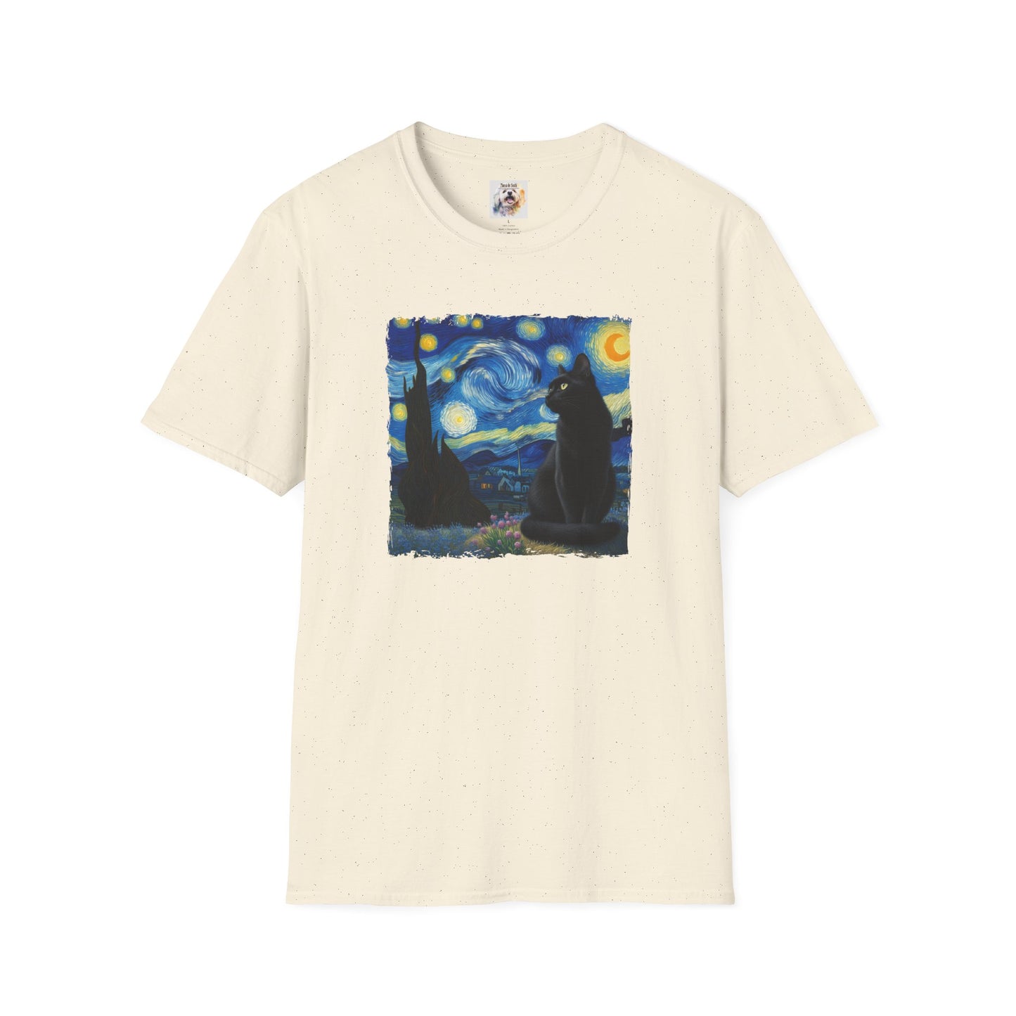 The BlackVang Cat - Kitty - MamaDeSushi - Unisex Softstyle T-Shirt