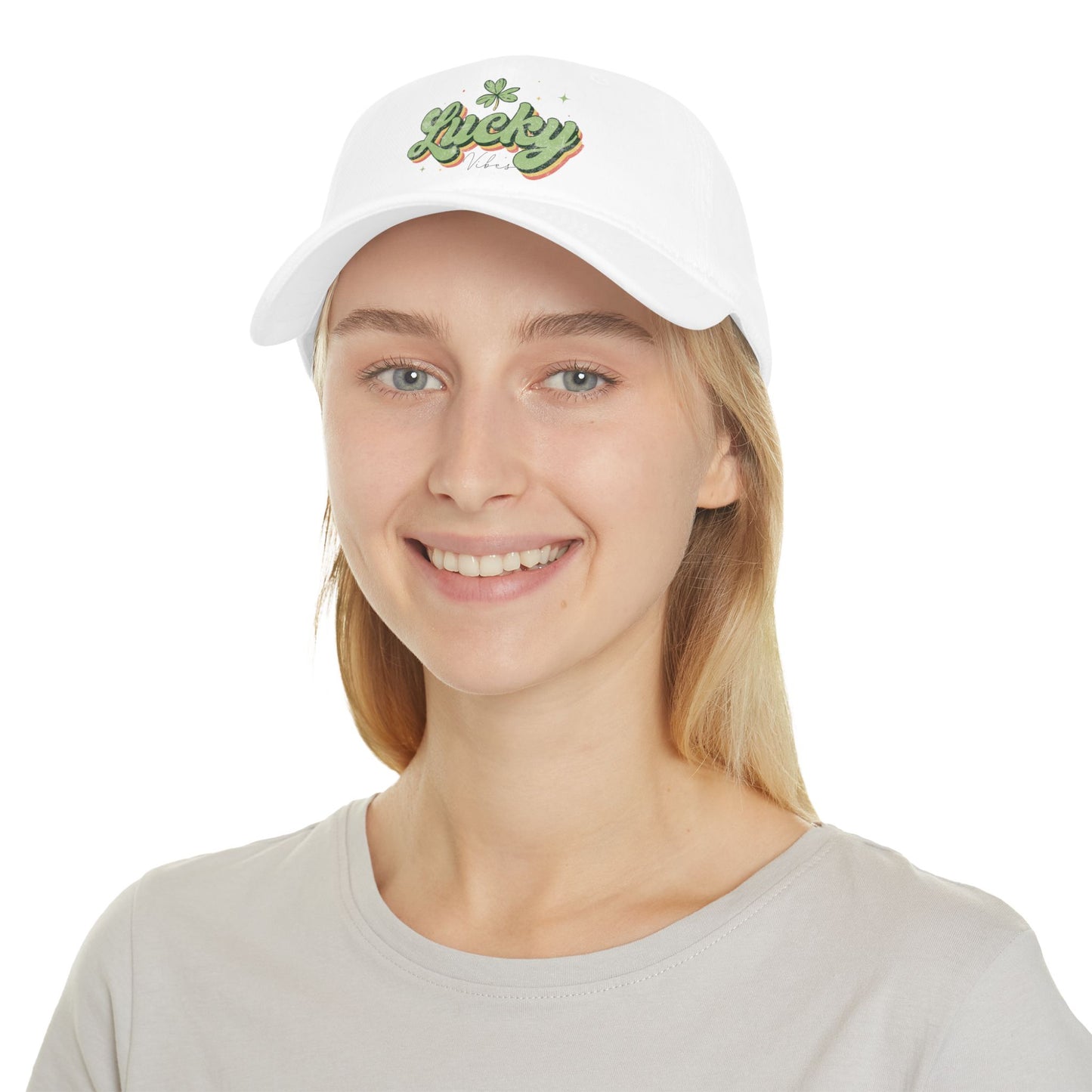 Low Profile Baseball Cap - Lucky Vibes