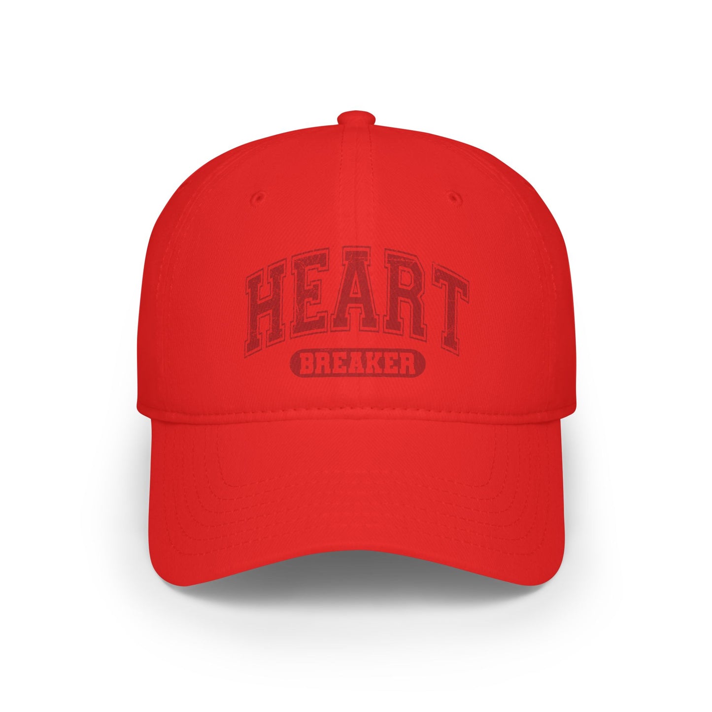 Low Profile Baseball Cap - Heart Breaker