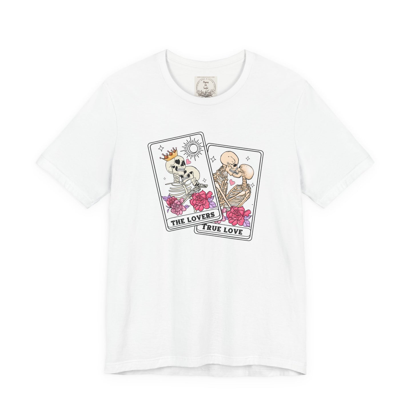 The Lovers, True Love - Cards & Hearts - MamaDeSushi - Women's Favorite Tee