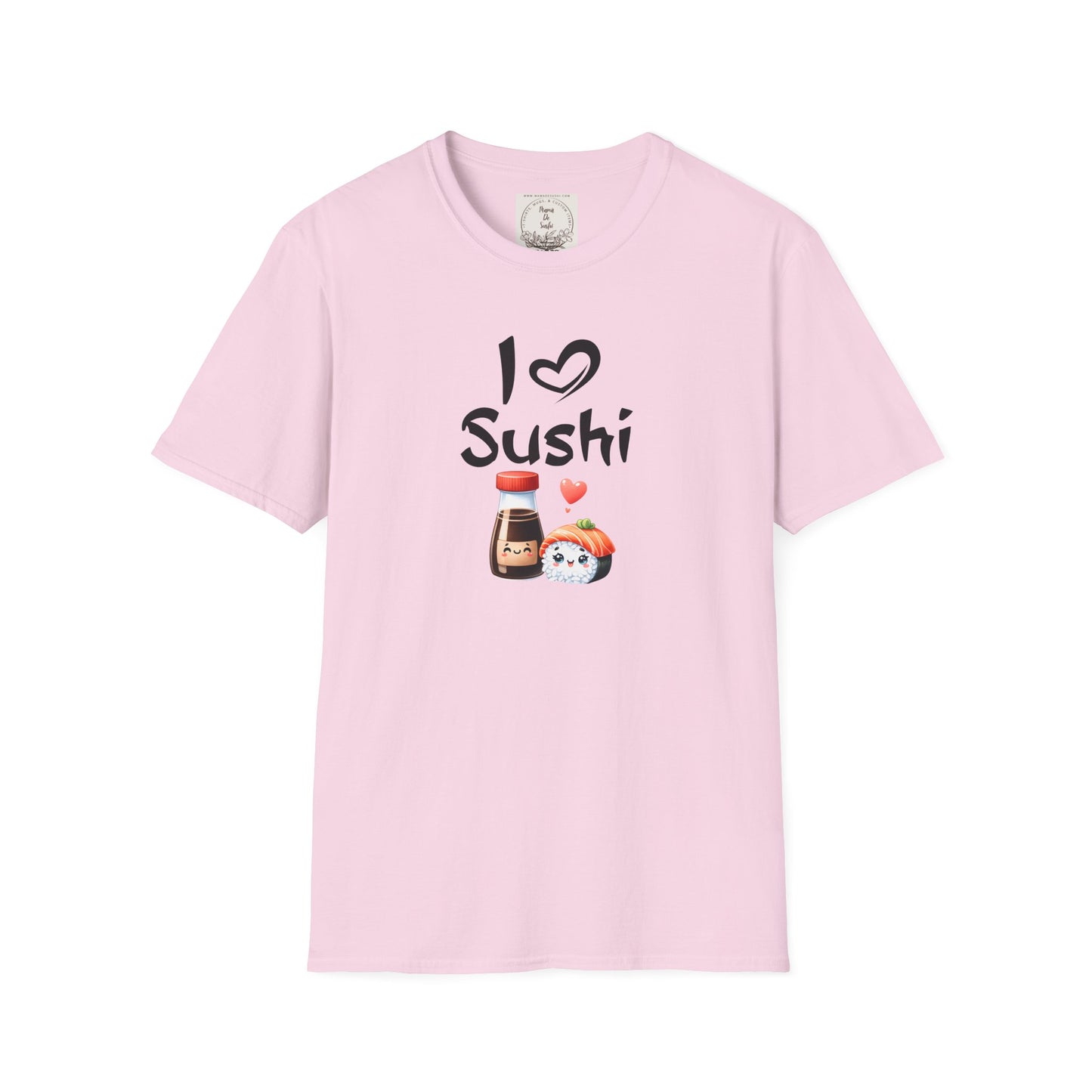 I heart Sushi - MamaDeSushi - Unisex Softstyle T-Shirt