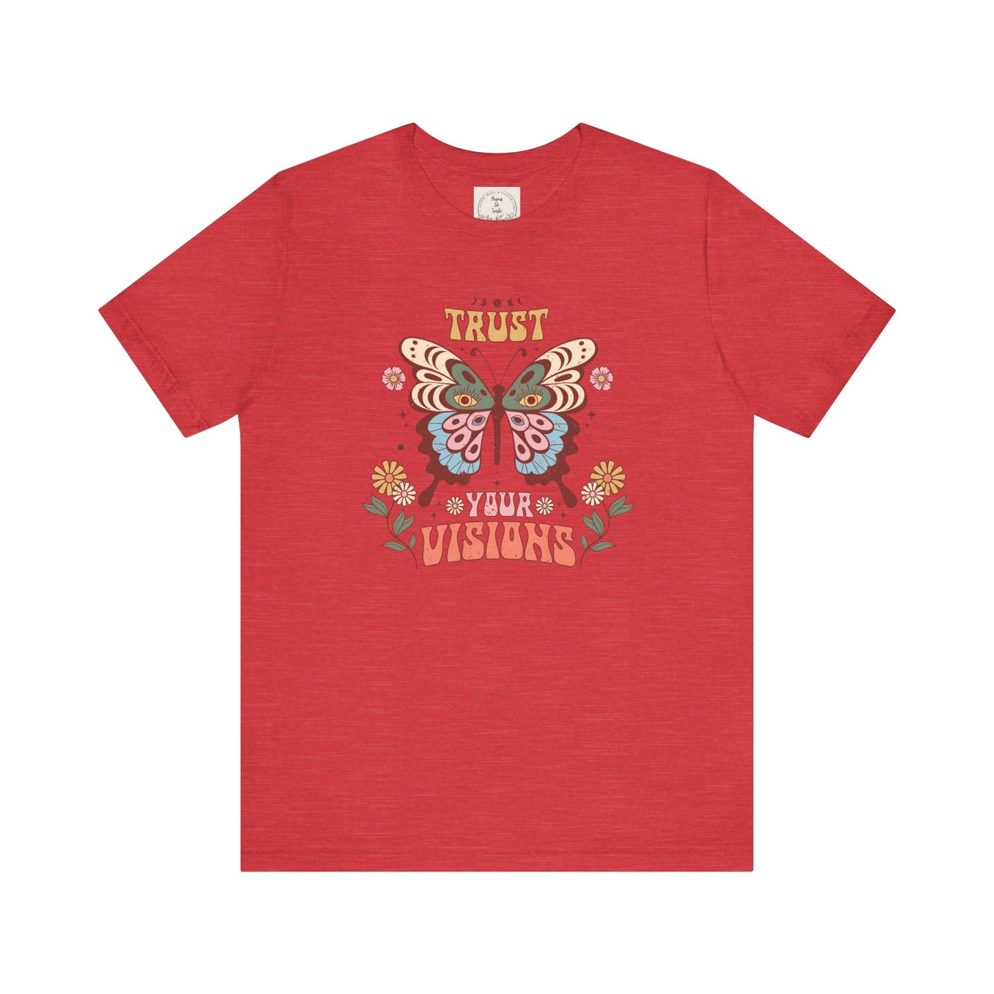 Trust Your Visions - Boho Retro - MamaDeSushi - Unisex Jersey Short Sleeve Tee