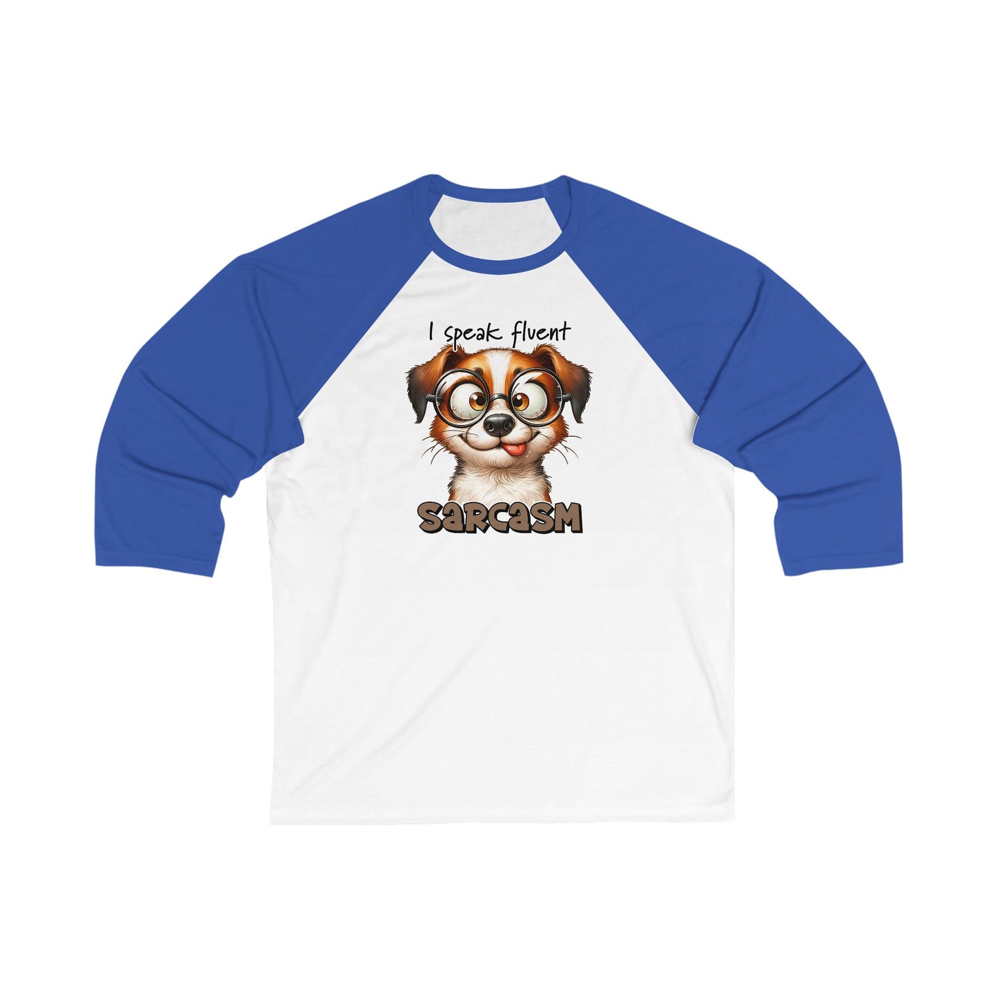 Funny Dog Lover Unisex Baseball Tee, Sarcasm Speaking Pet Owner Shirt, Humorous Animal Graphic Raglan Top, Comfy Tee For Dog Moms and Dads,