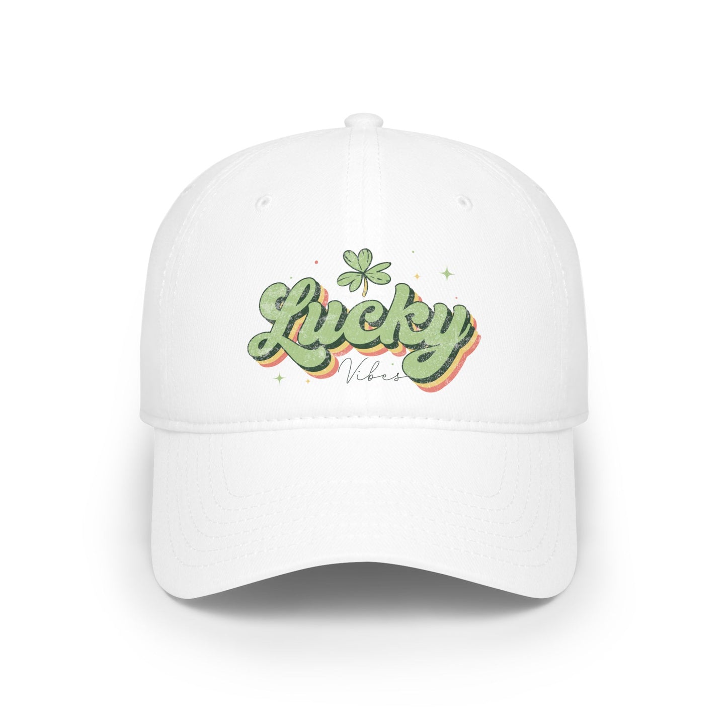 Low Profile Baseball Cap - Lucky Vibes