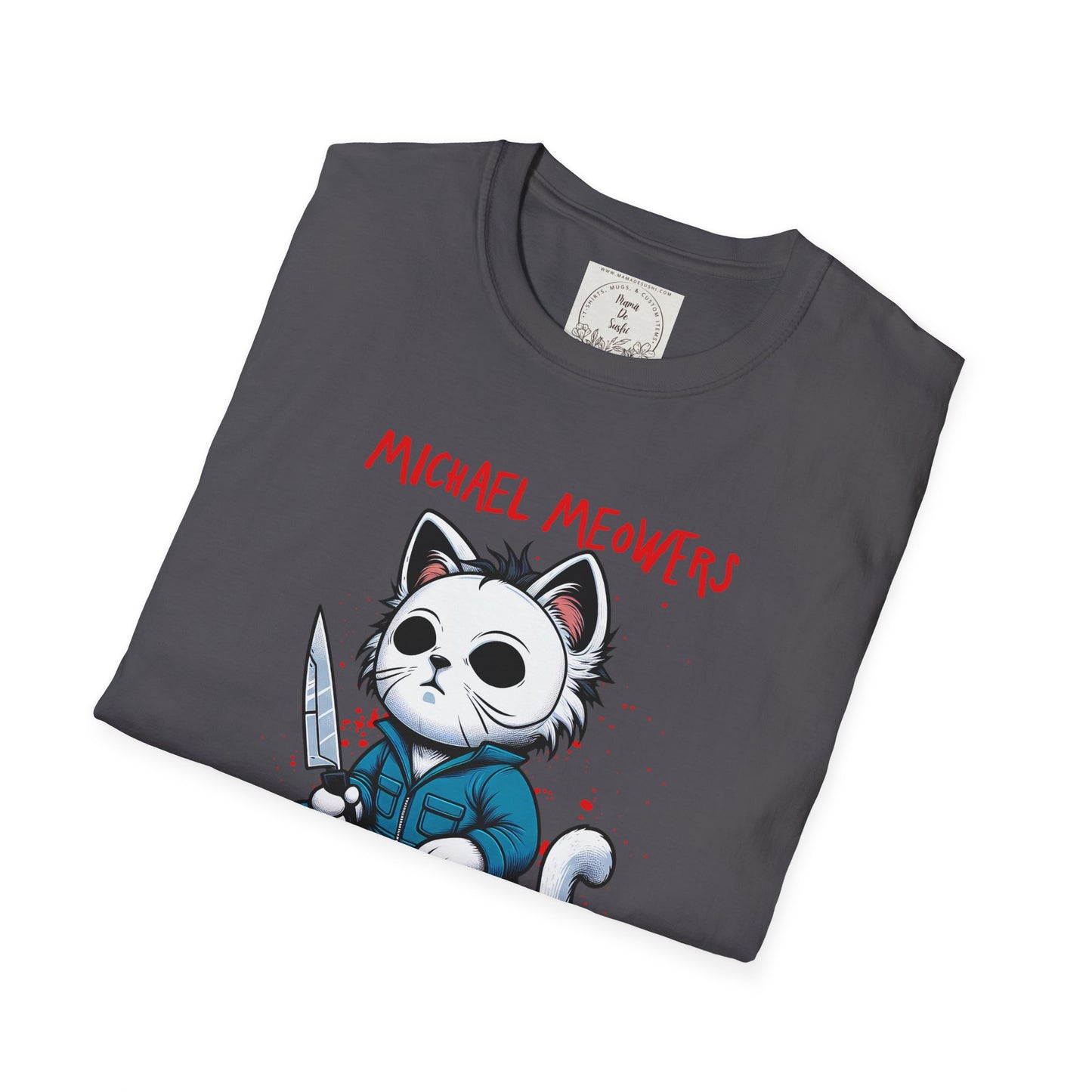 Michael Meowers - Cat - Kitty - MamaDeSushi - Unisex Softstyle T-Shirt