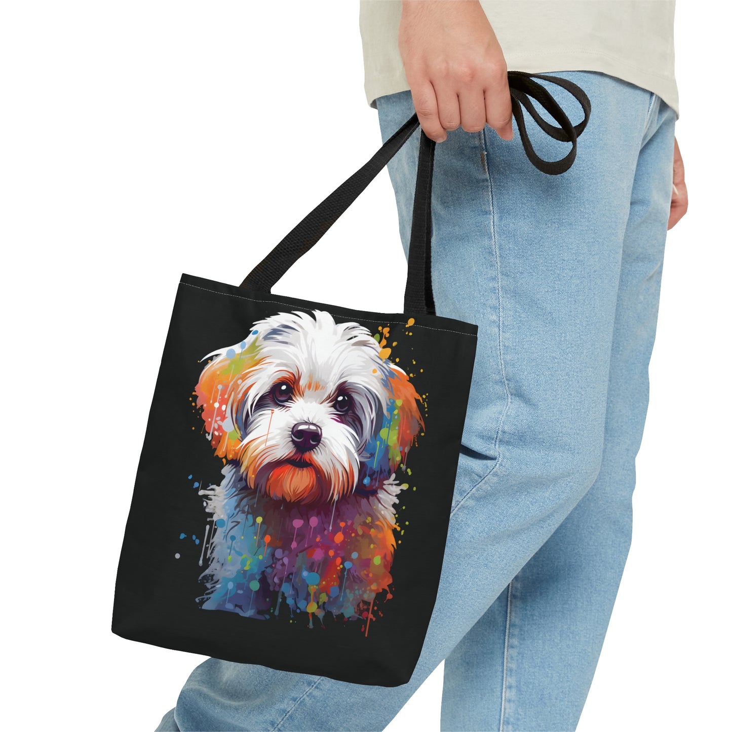 Splish Splash Maltese - MamaDeSushi - Tote Bag (AOP)