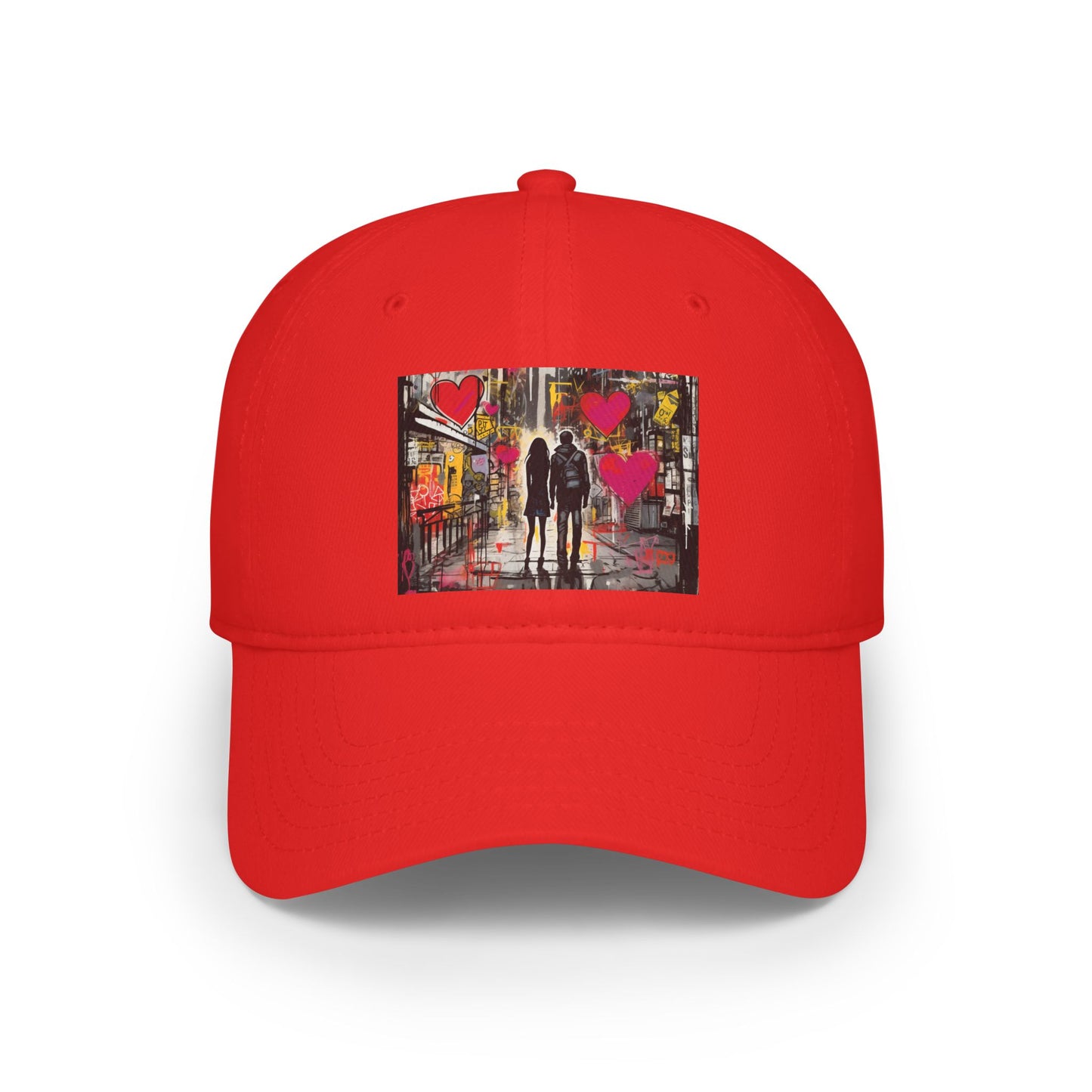 Downtown Graffiti Love - Low Profile Baseball Cap