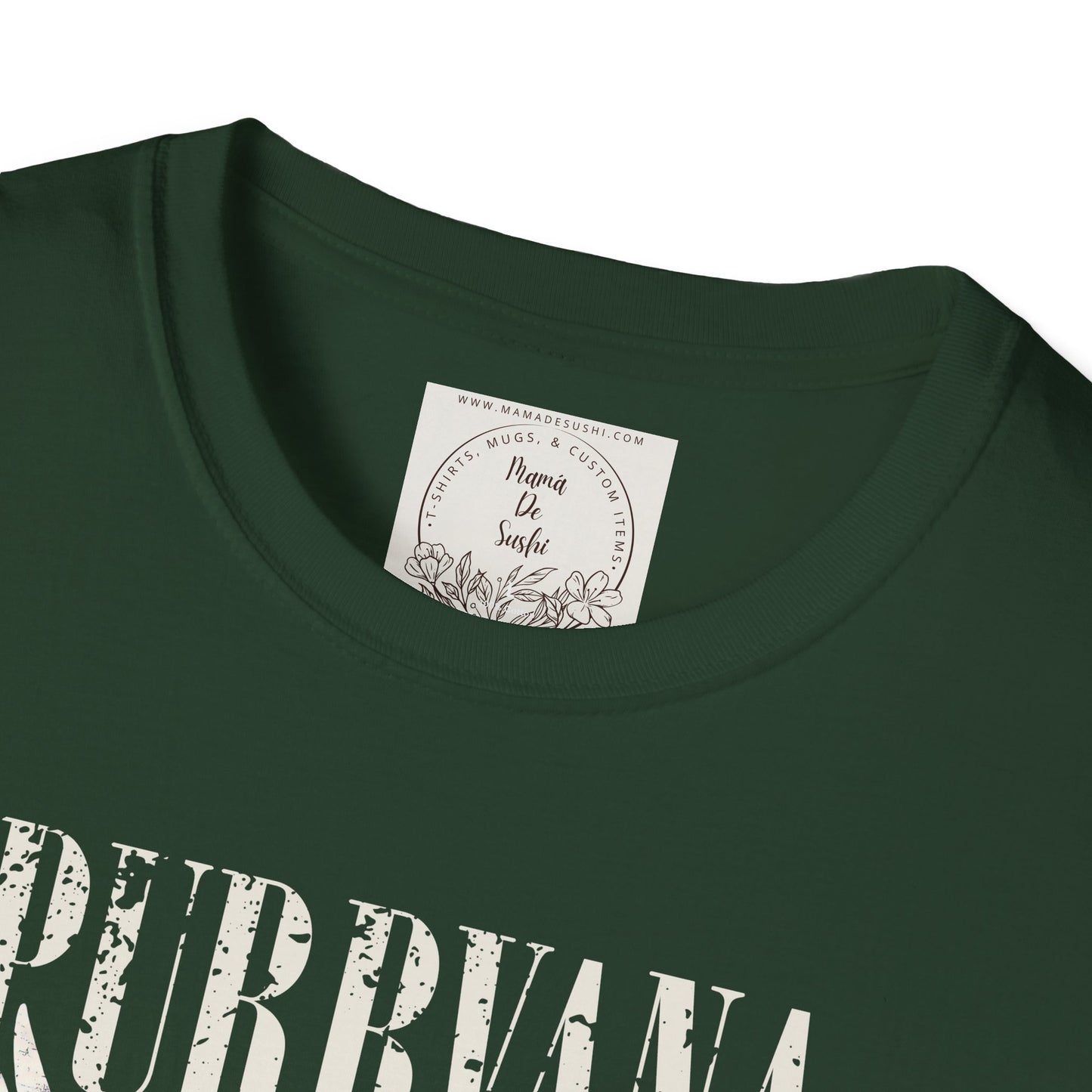Purrvana - Cat - Kitty - MamaDeSushi - Unisex Softstyle T-Shirt