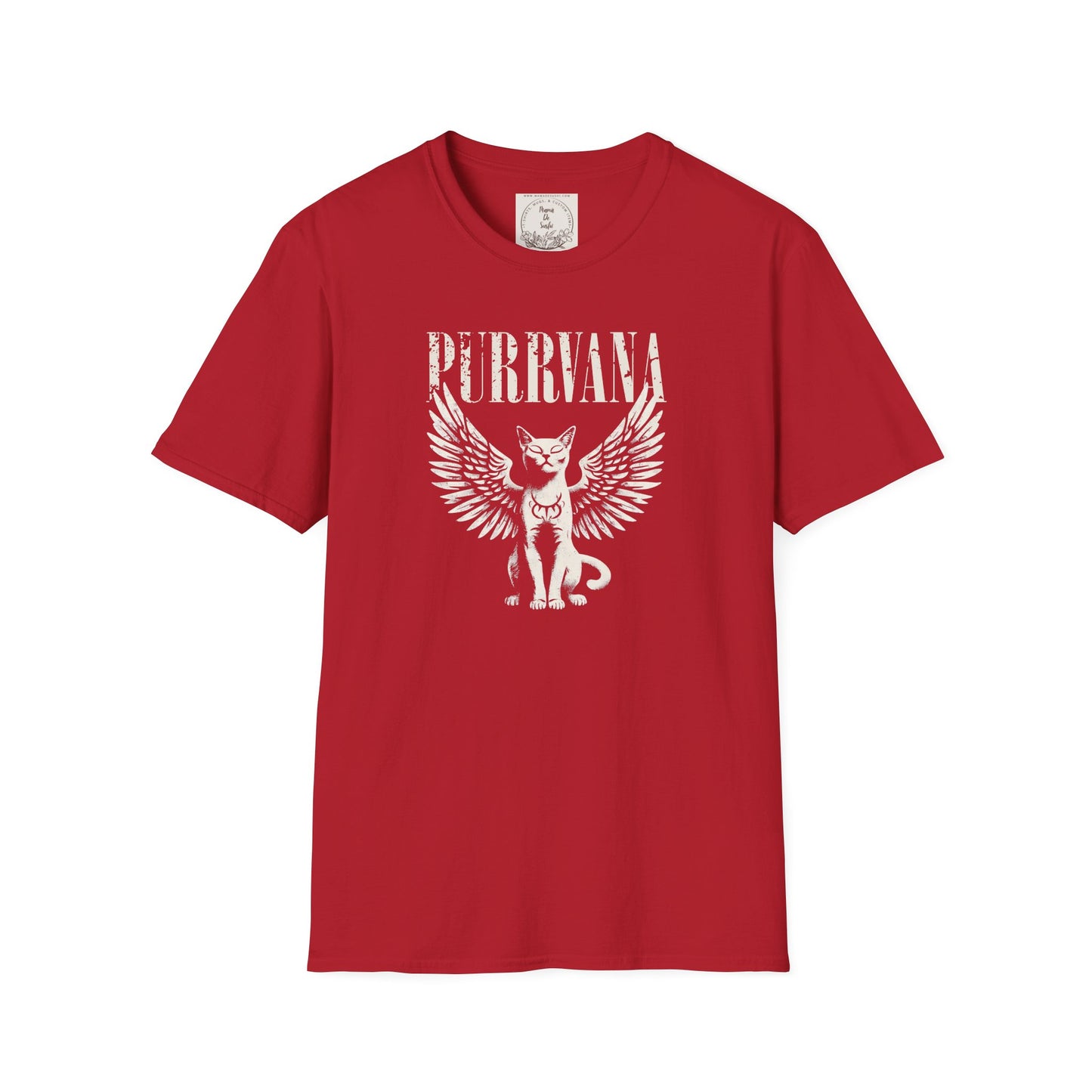 Purrvana - Cat - Kitty - MamaDeSushi - Unisex Softstyle T-Shirt