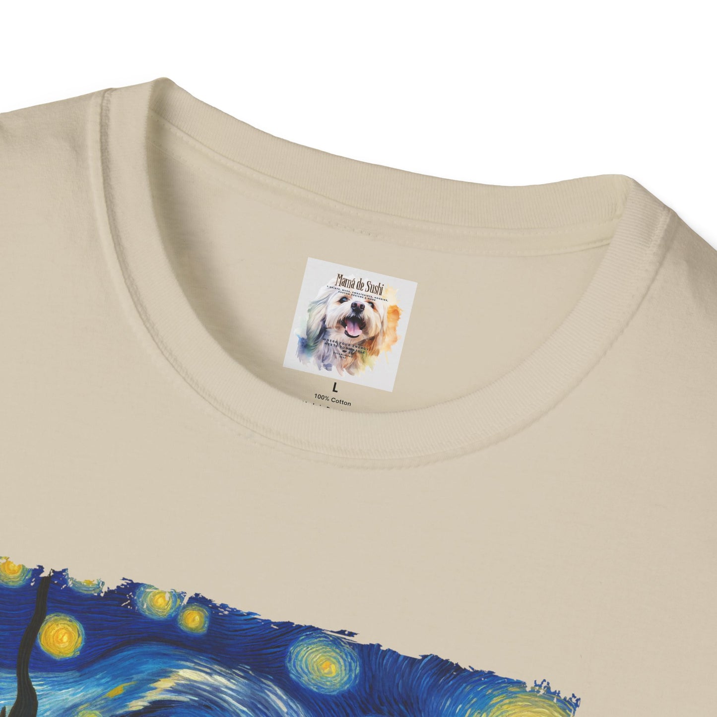 The BlackVang Cat - Kitty - MamaDeSushi - Unisex Softstyle T-Shirt