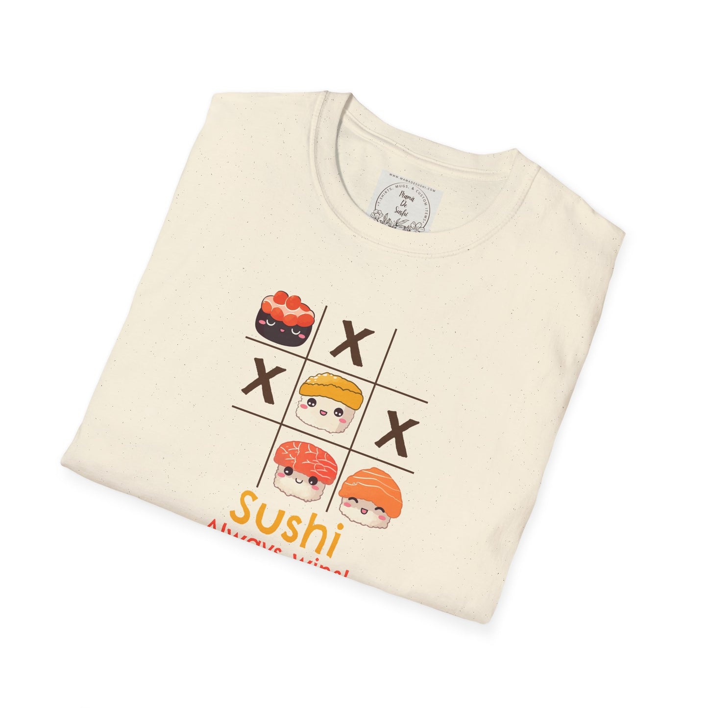 Sushi always wins - Sushi - MamaDeSushi - Unisex Softstyle T-Shirt
