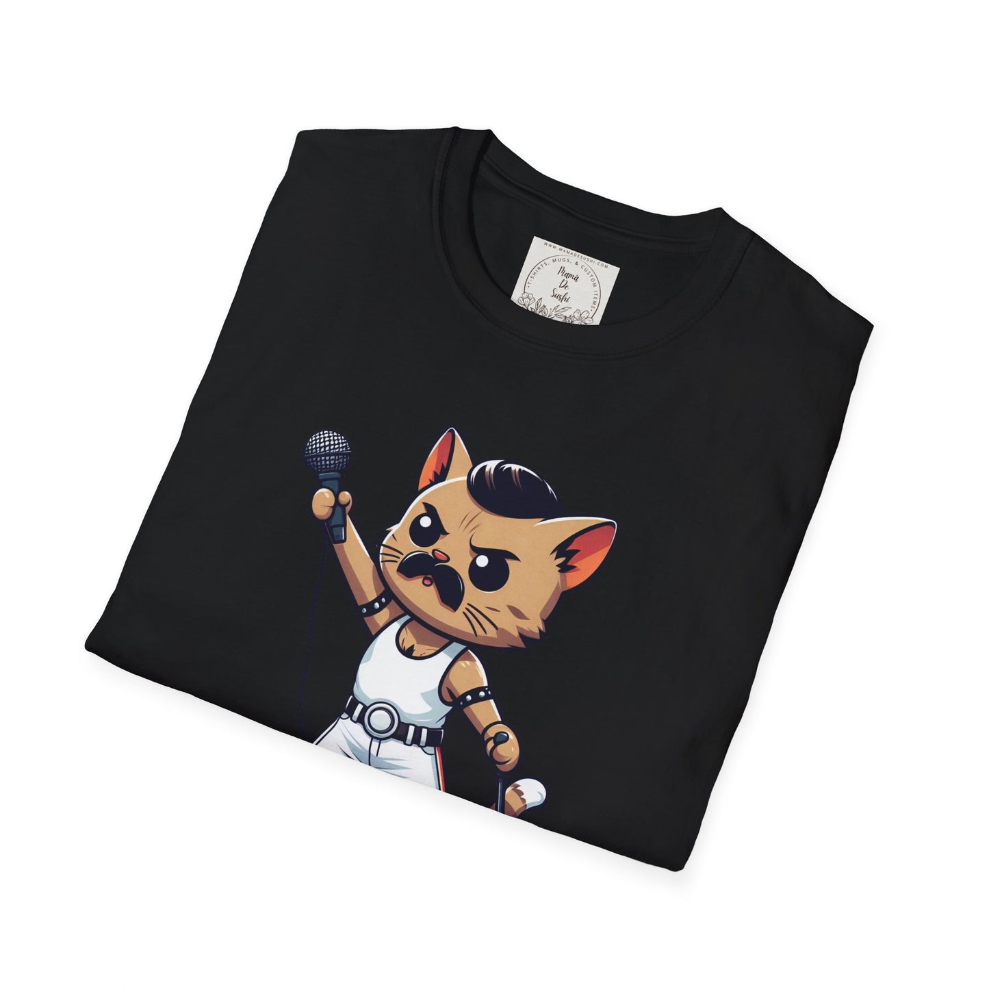 Kitty Mercury - Cat - Kitty - MamaDeSushi - Unisex Softstyle T-Shirt