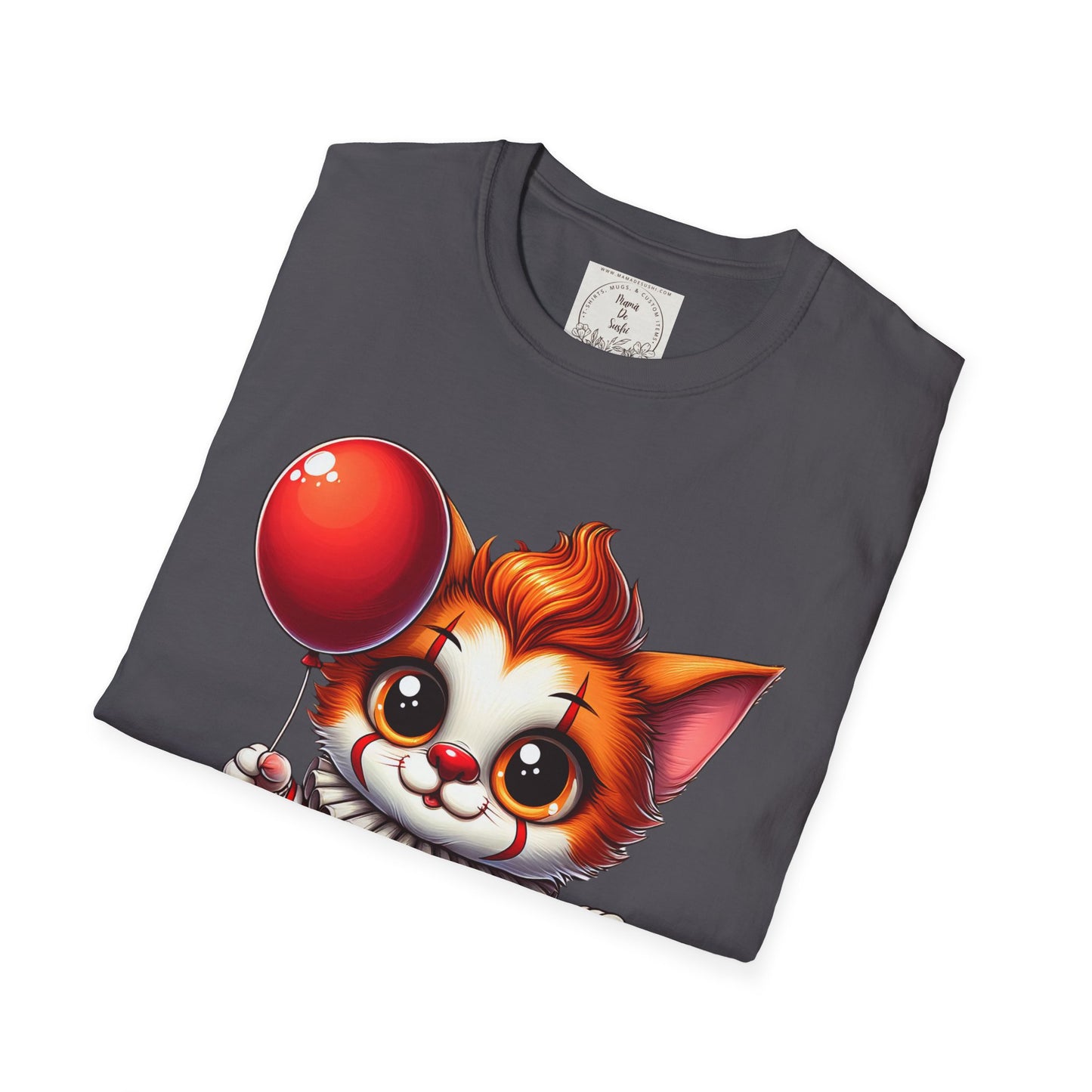 CA-IT Cat - Kitty - MamaDeSushi - Unisex Softstyle T-Shirt