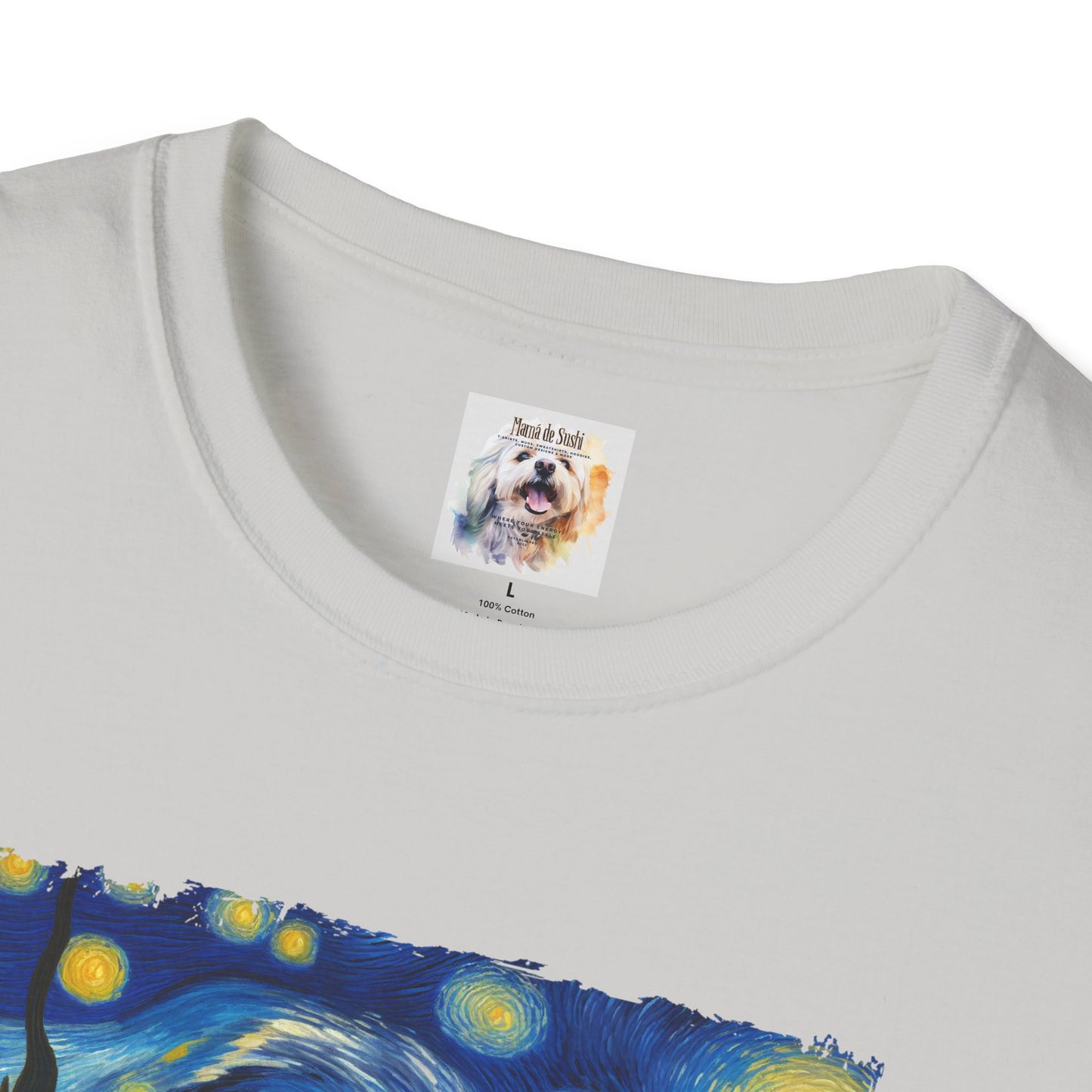The BlackVang Cat - Kitty - MamaDeSushi - Unisex Softstyle T-Shirt