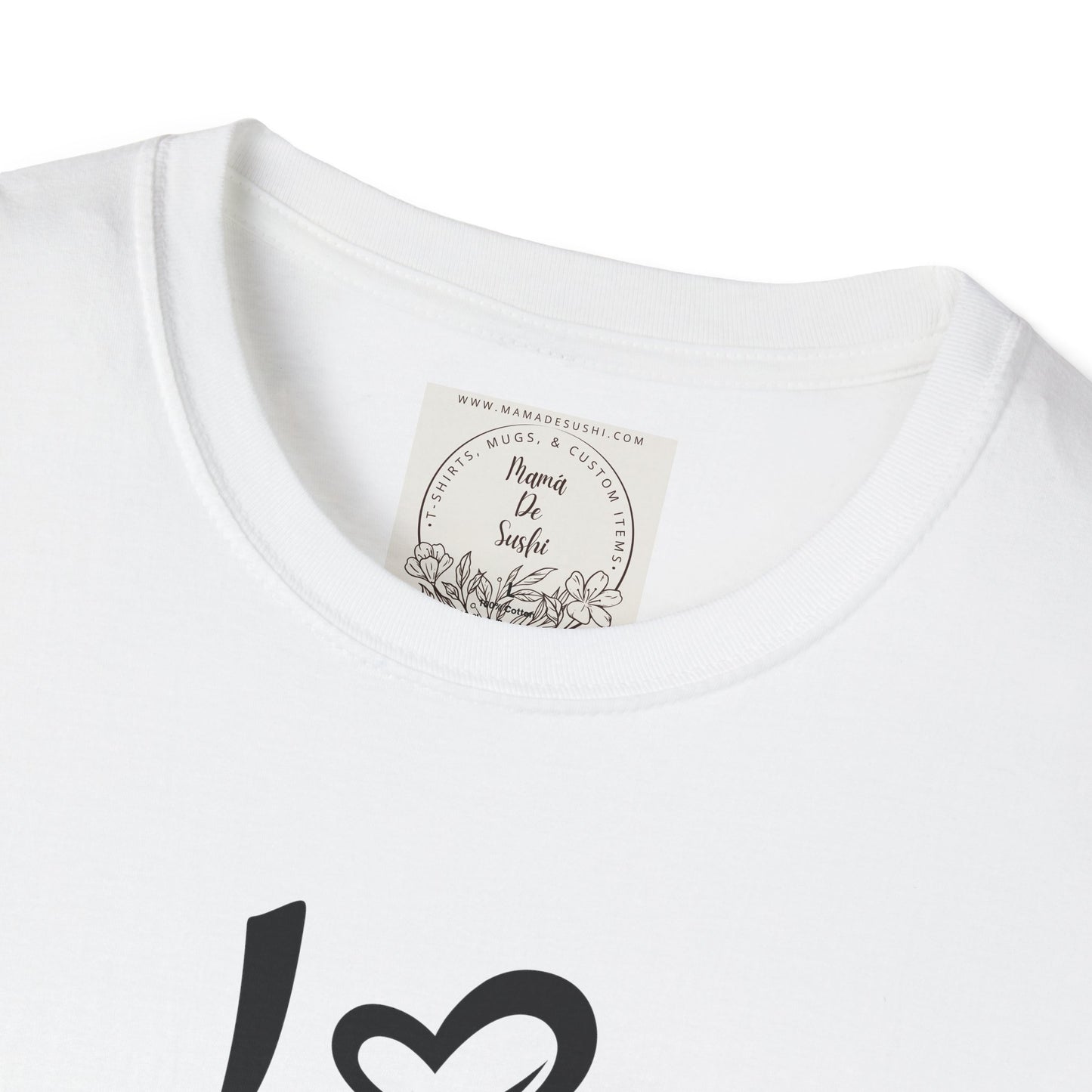 I heart Sushi - MamaDeSushi - Unisex Softstyle T-Shirt