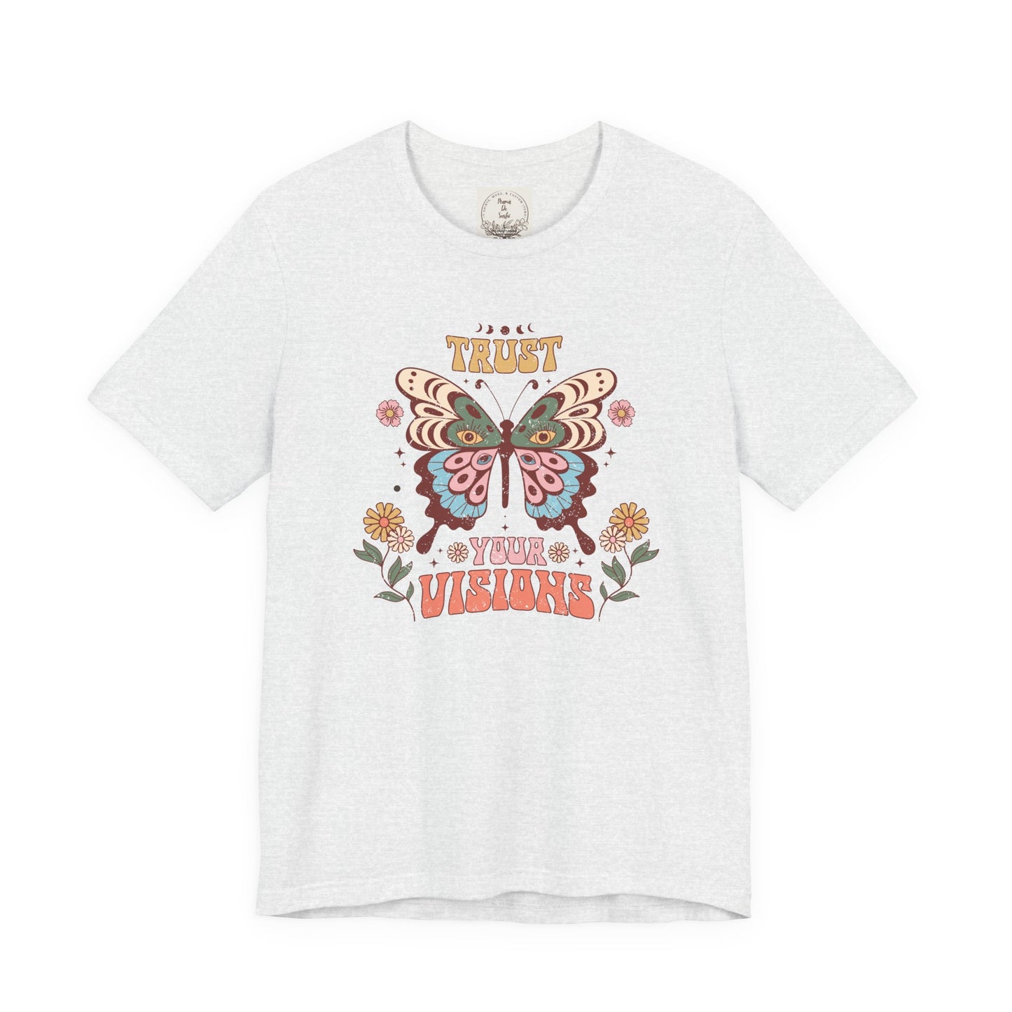Trust Your Visions - Boho Retro - MamaDeSushi - Unisex Jersey Short Sleeve Tee