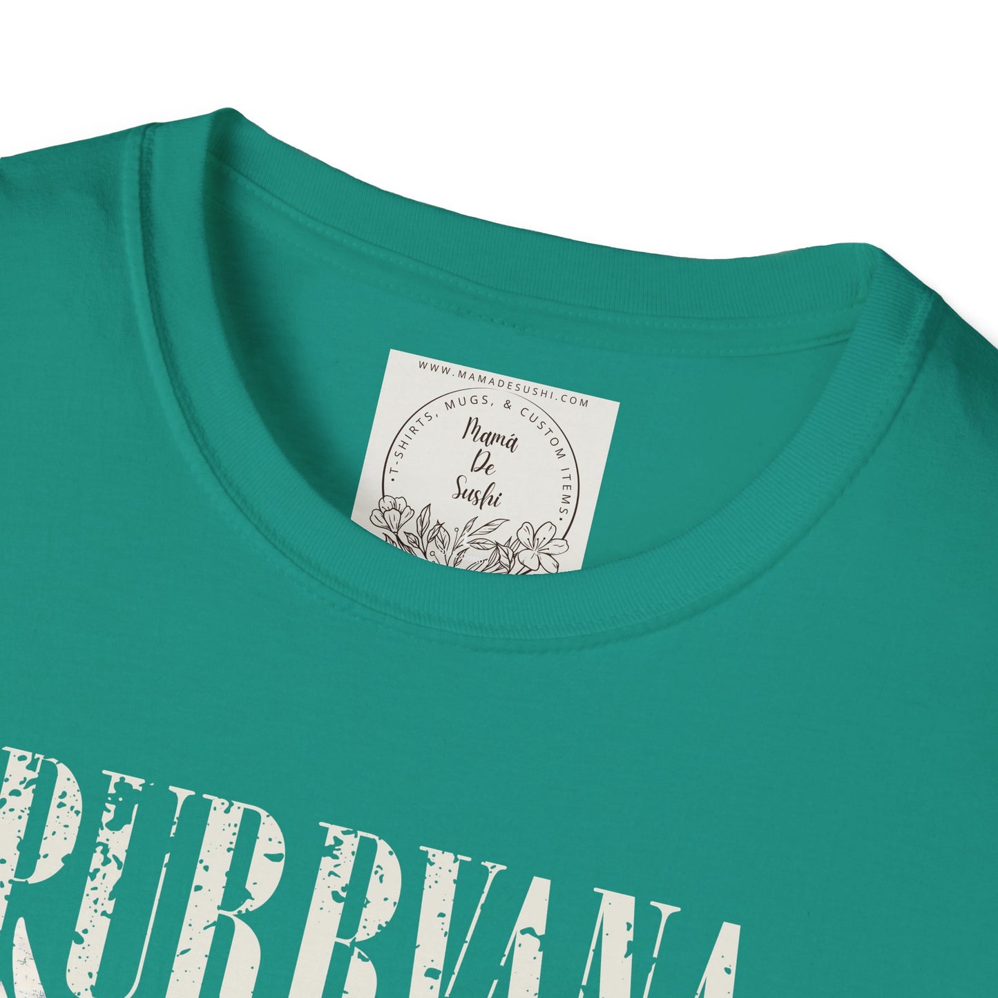 Purrvana - Cat - Kitty - MamaDeSushi - Unisex Softstyle T-Shirt