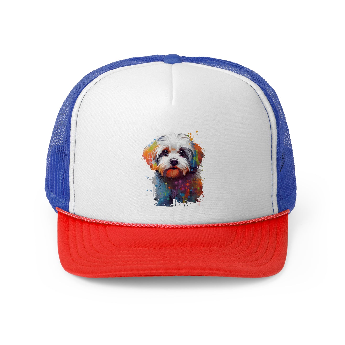 Splish Splash Maltese - MamaDeSushi - Trucker Caps