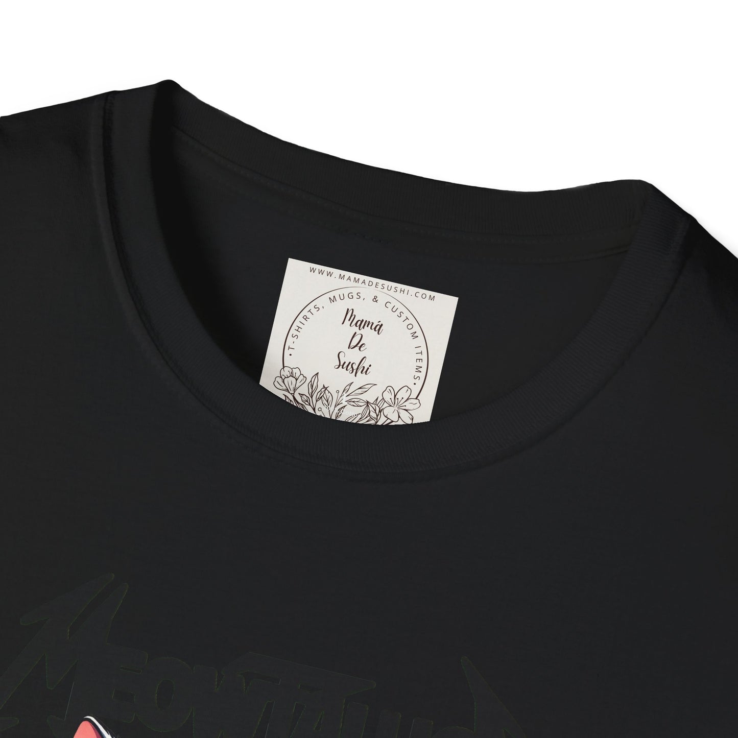 MeowTallica - Cat - Kitty - MamaDeSushi - Unisex Softstyle T-Shirt
