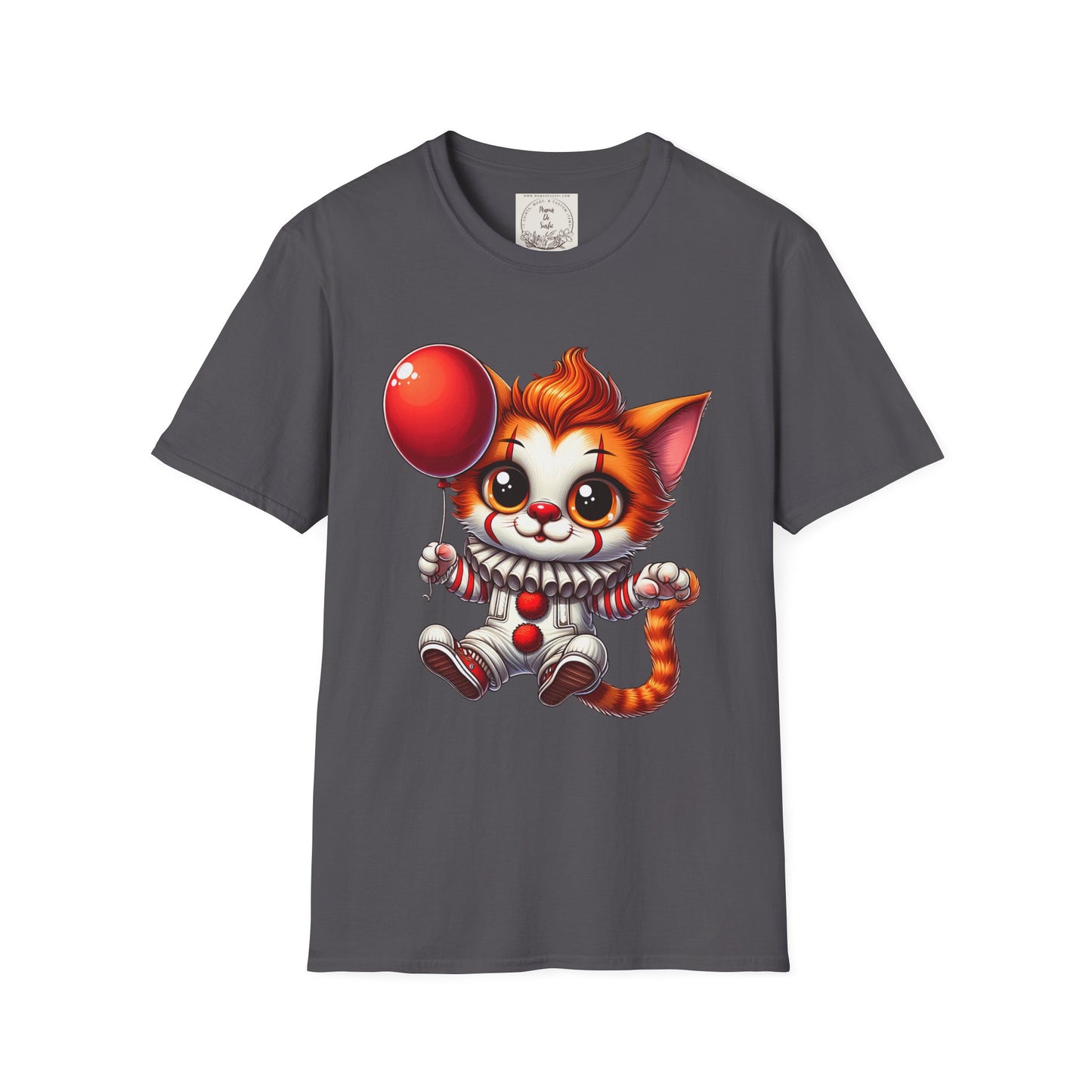 CA-IT Cat - Kitty - MamaDeSushi - Unisex Softstyle T-Shirt