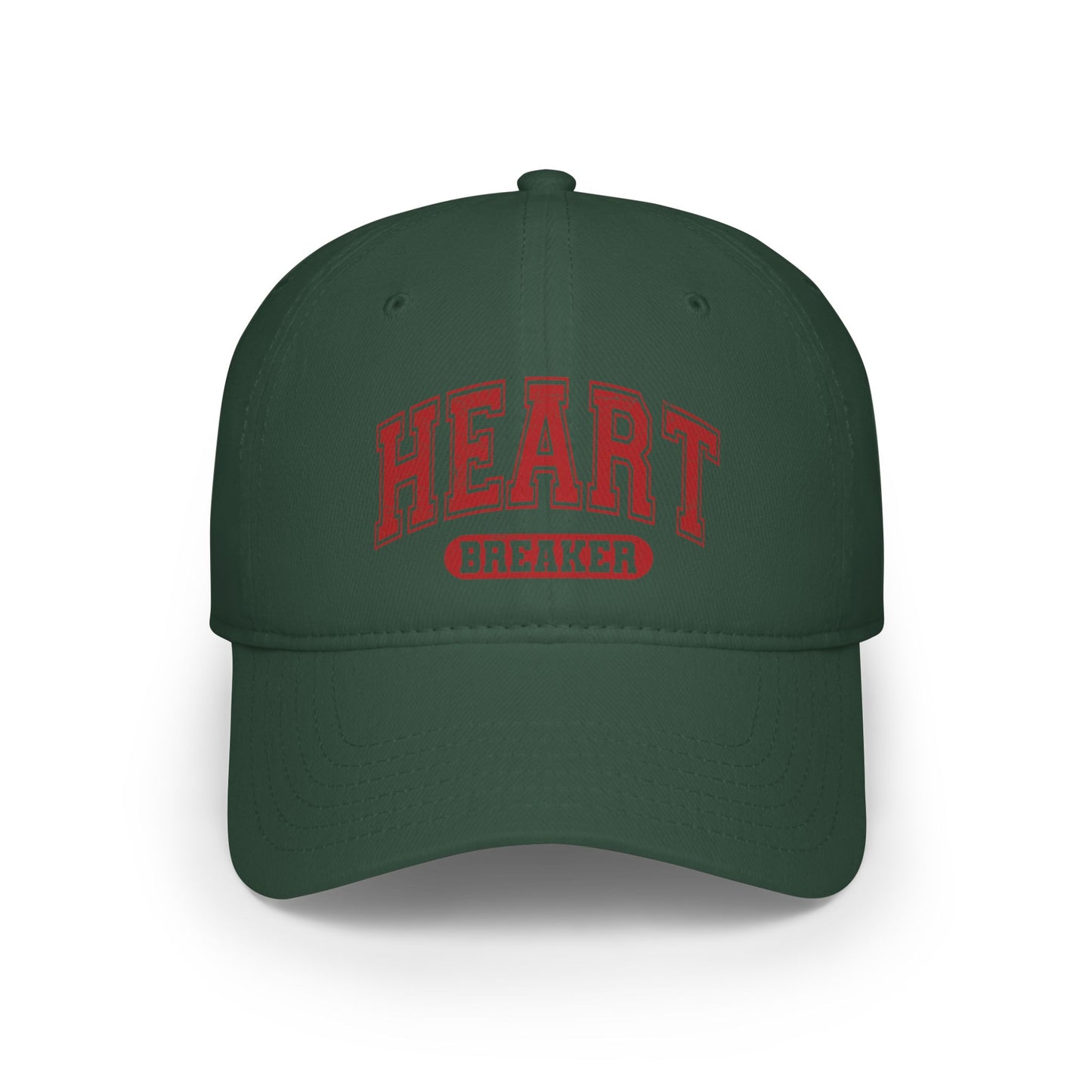 Low Profile Baseball Cap - Heart Breaker