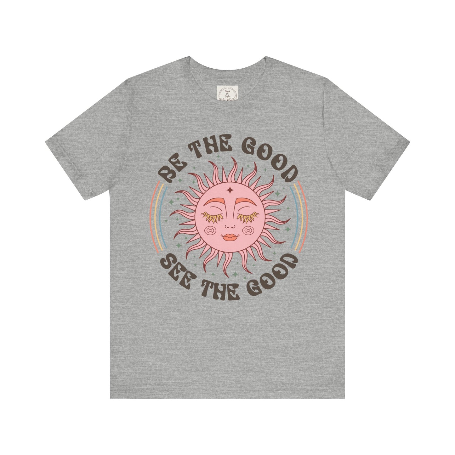 Be the Good See the Good - Boho Retro - MamaDeSushi - Unisex Jersey Short Sleeve Tee