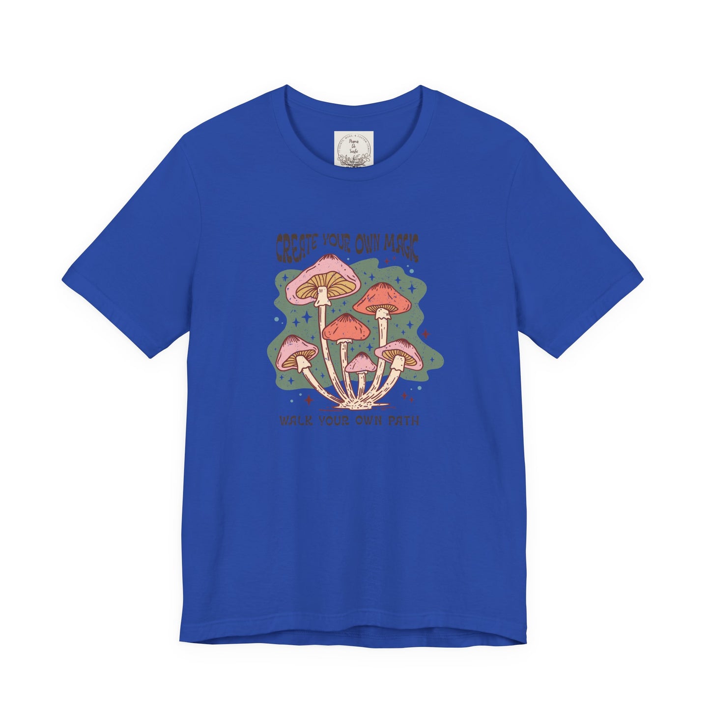 Create your own Magic walk your own path - Boho Retro - MamaDeSushi - Unisex Jersey Short Sleeve Tee