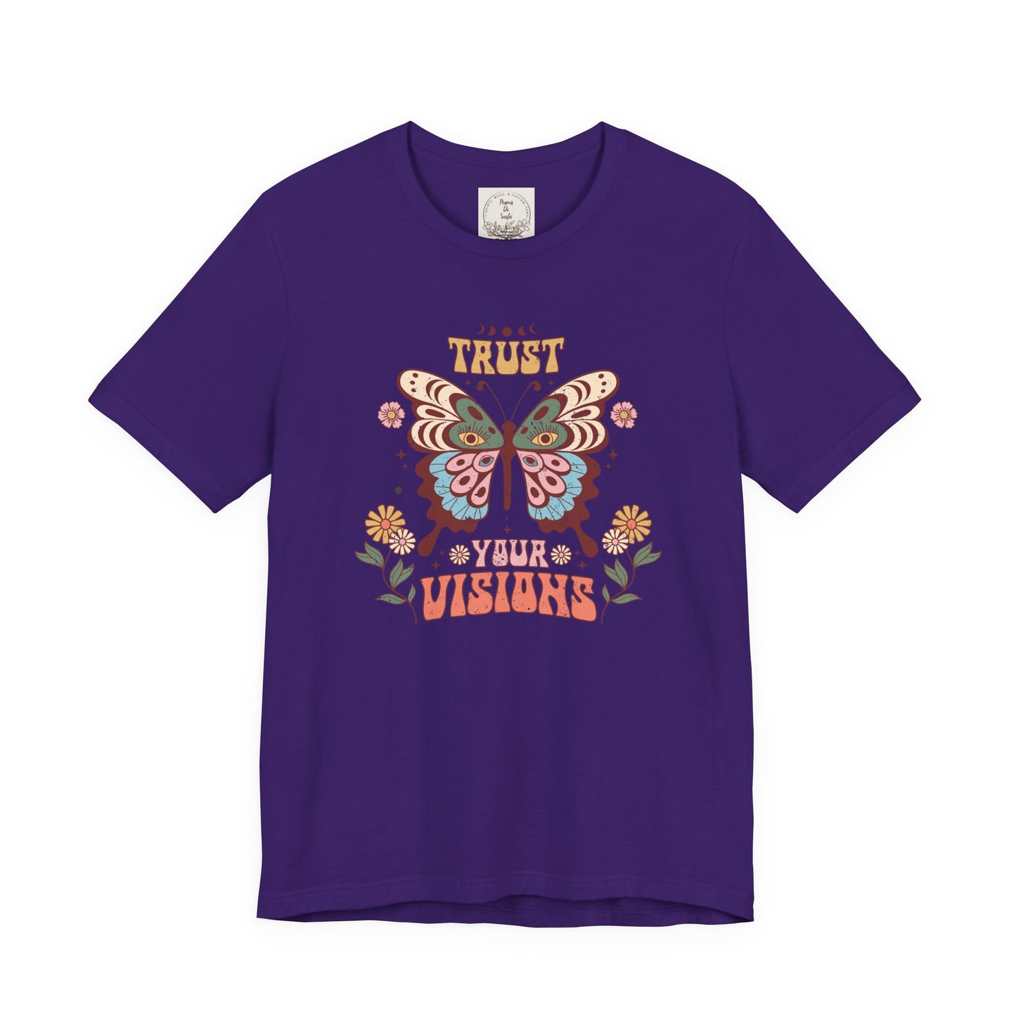 Trust Your Visions - Boho Retro - MamaDeSushi - Unisex Jersey Short Sleeve Tee
