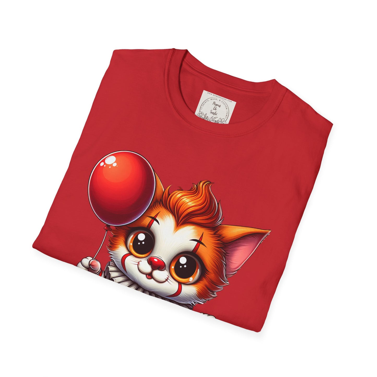 CA-IT Cat - Kitty - MamaDeSushi - Unisex Softstyle T-Shirt