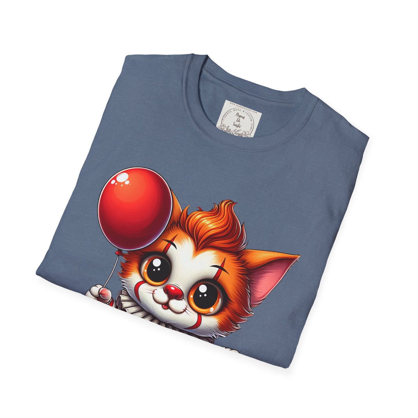 CA-IT Cat - Kitty - MamaDeSushi - Unisex Softstyle T-Shirt