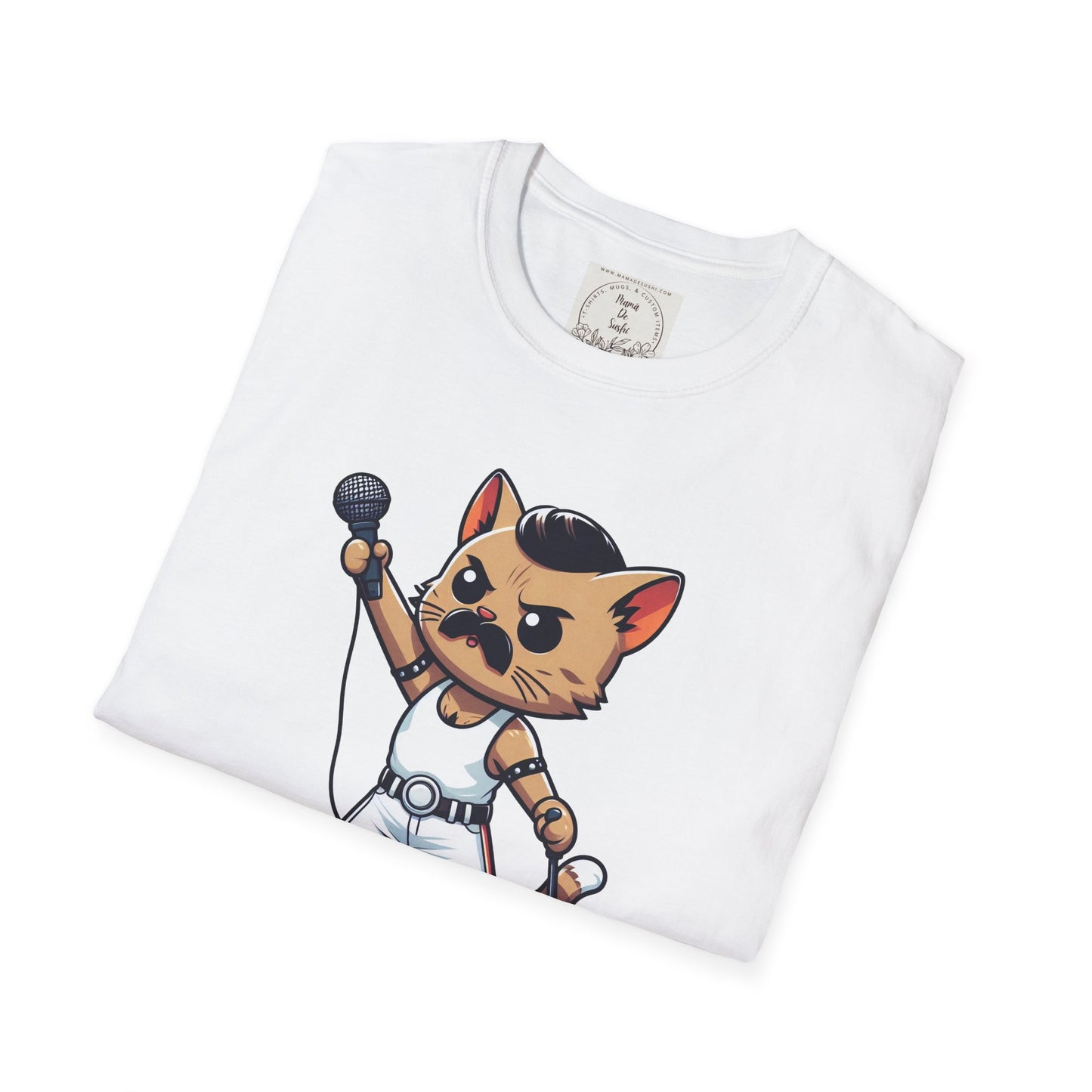 Kitty Mercury - Cat - Kitty - MamaDeSushi - Unisex Softstyle T-Shirt