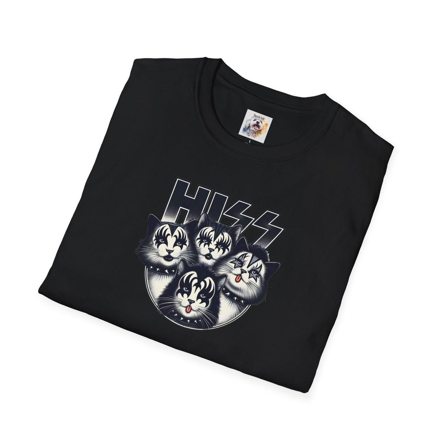 HIZZ - Cat - Kitty - MamaDeSushi - Unisex Softstyle T-Shirt