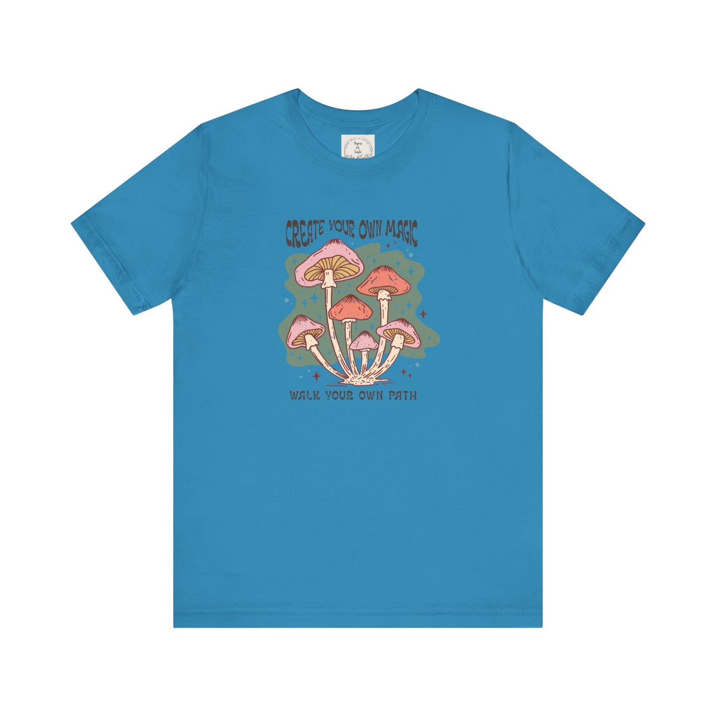 Create your own Magic walk your own path - Boho Retro - MamaDeSushi - Unisex Jersey Short Sleeve Tee