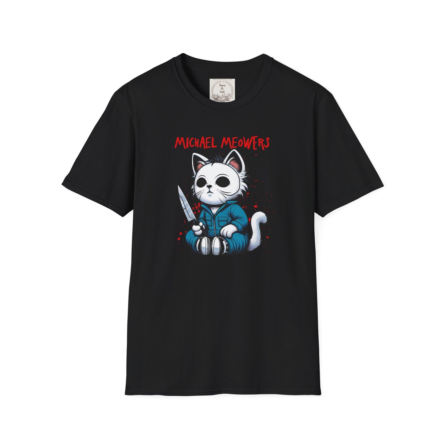 Michael Meowers - Cat - Kitty - MamaDeSushi - Unisex Softstyle T-Shirt
