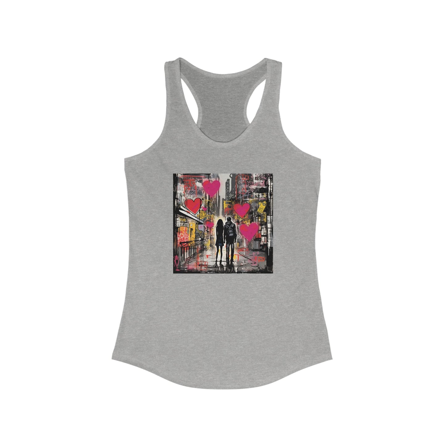 Graffiti Love Racerback Tank