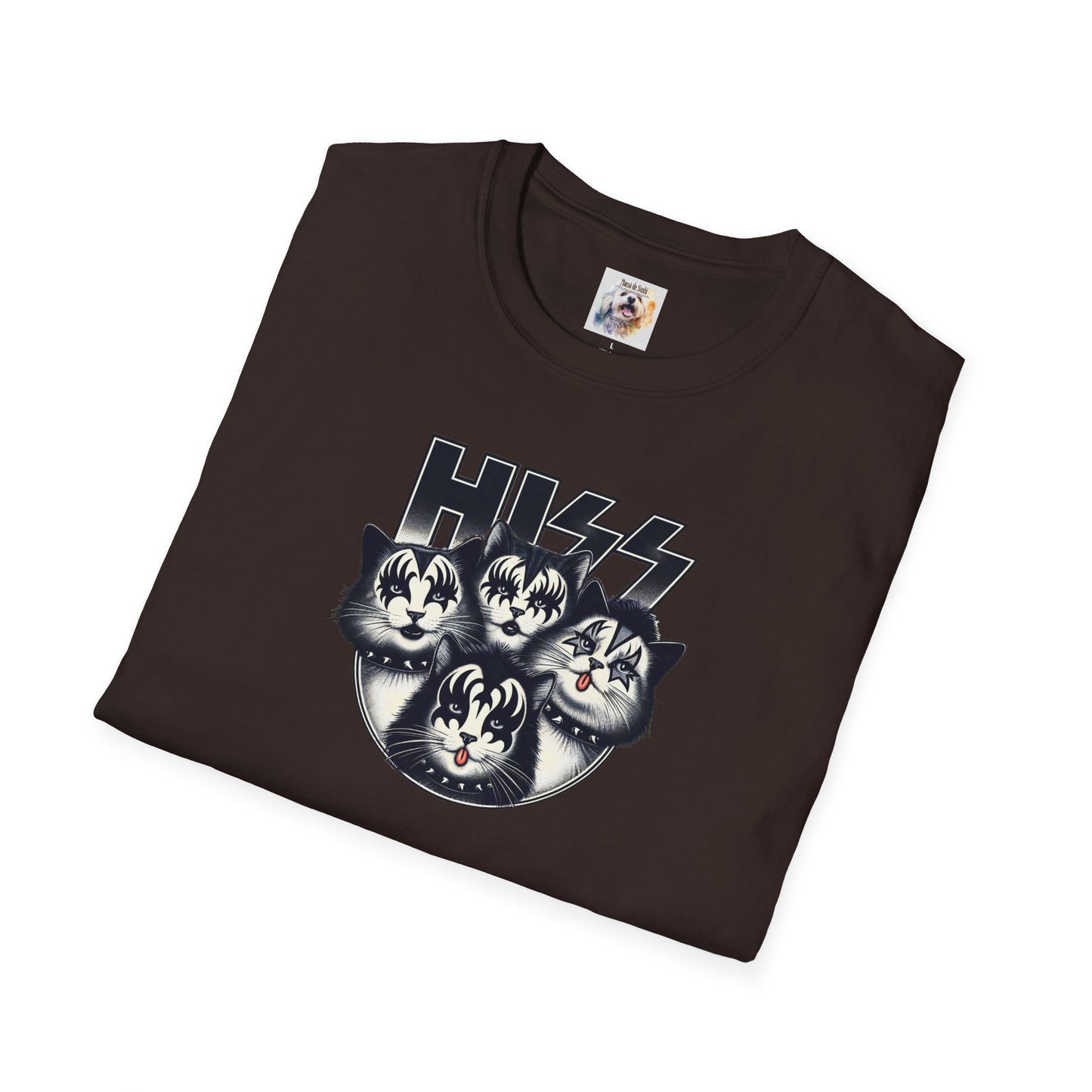 HIZZ - Cat - Kitty - MamaDeSushi - Unisex Softstyle T-Shirt
