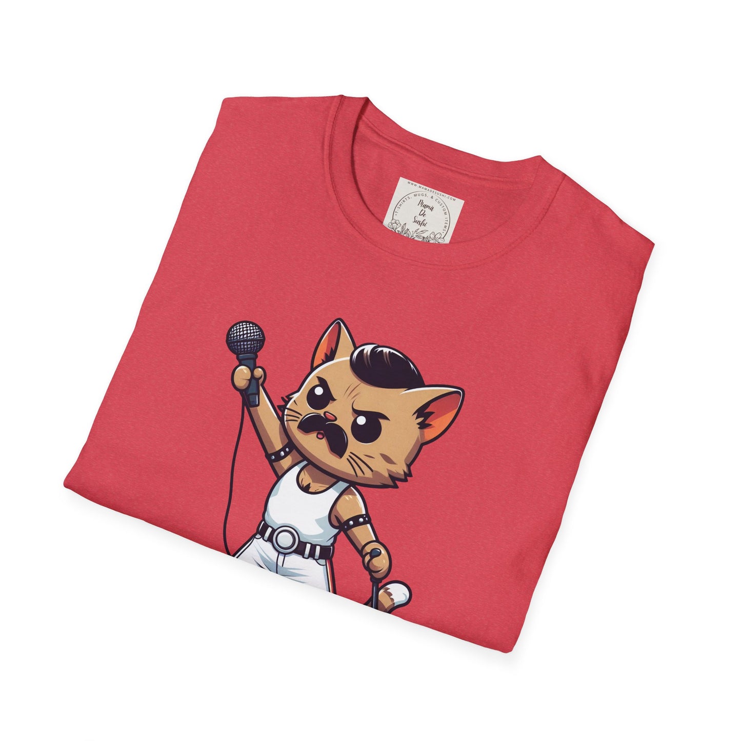 Kitty Mercury - Cat - Kitty - MamaDeSushi - Unisex Softstyle T-Shirt
