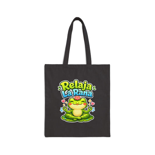 Tote Bag - Relaja La Rana