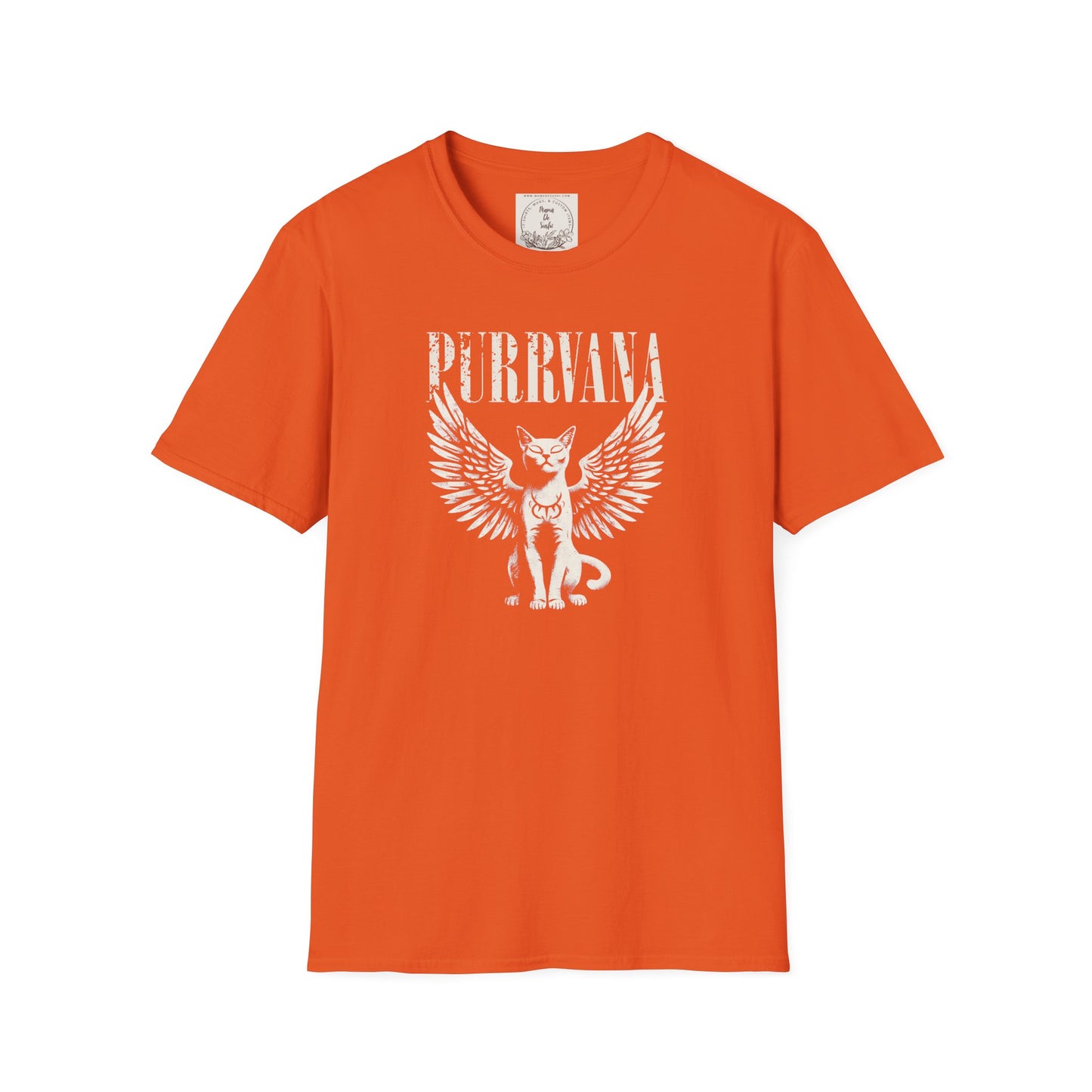 Purrvana - Cat - Kitty - MamaDeSushi - Unisex Softstyle T-Shirt