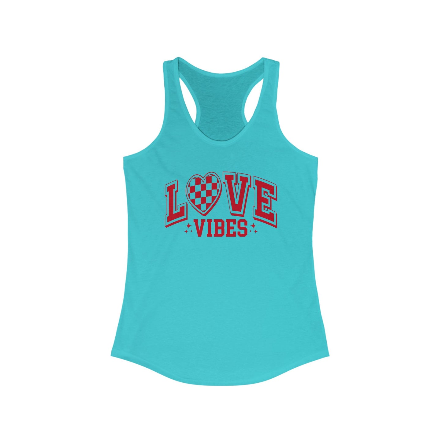Love Vibes - Women's Ideal Racerback Tank