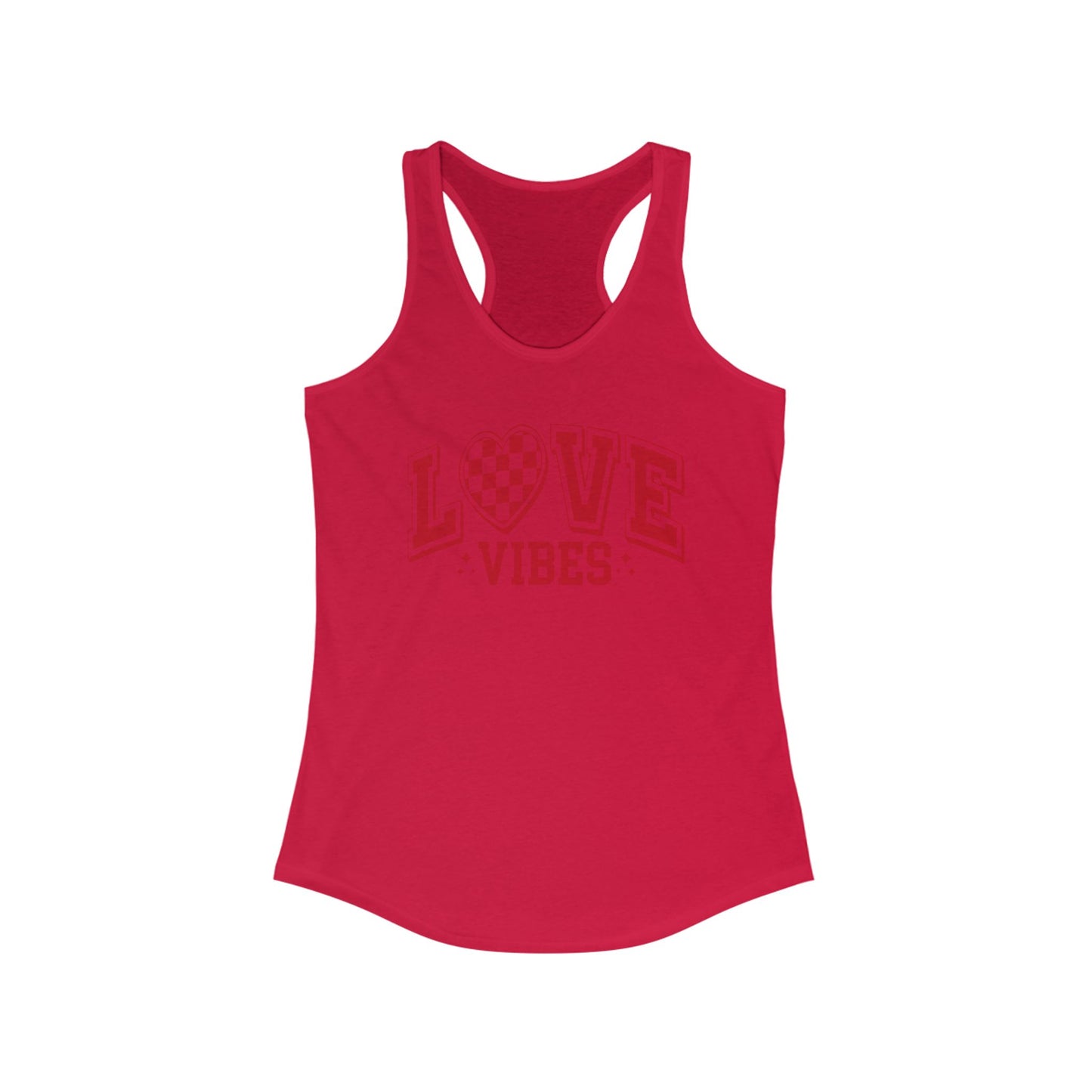 Love Vibes - Women's Ideal Racerback Tank