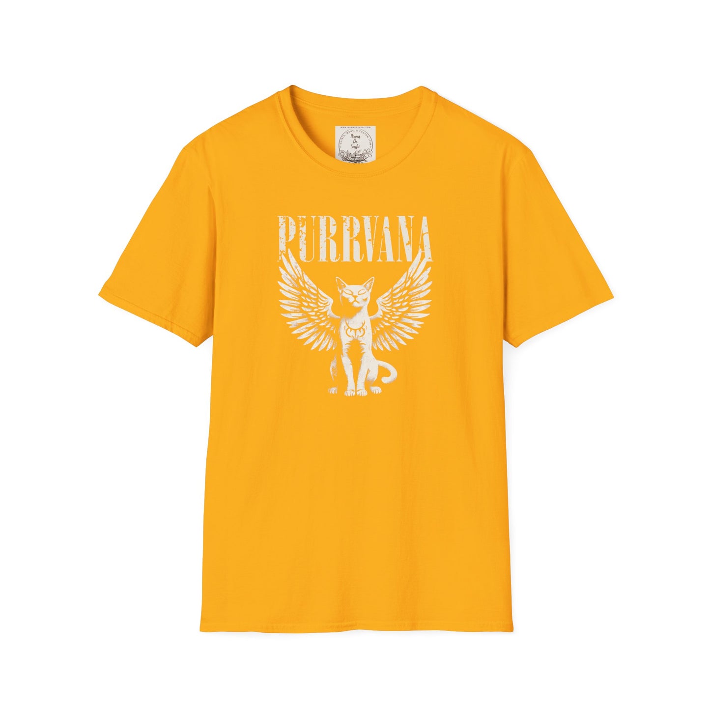 Purrvana - Cat - Kitty - MamaDeSushi - Unisex Softstyle T-Shirt