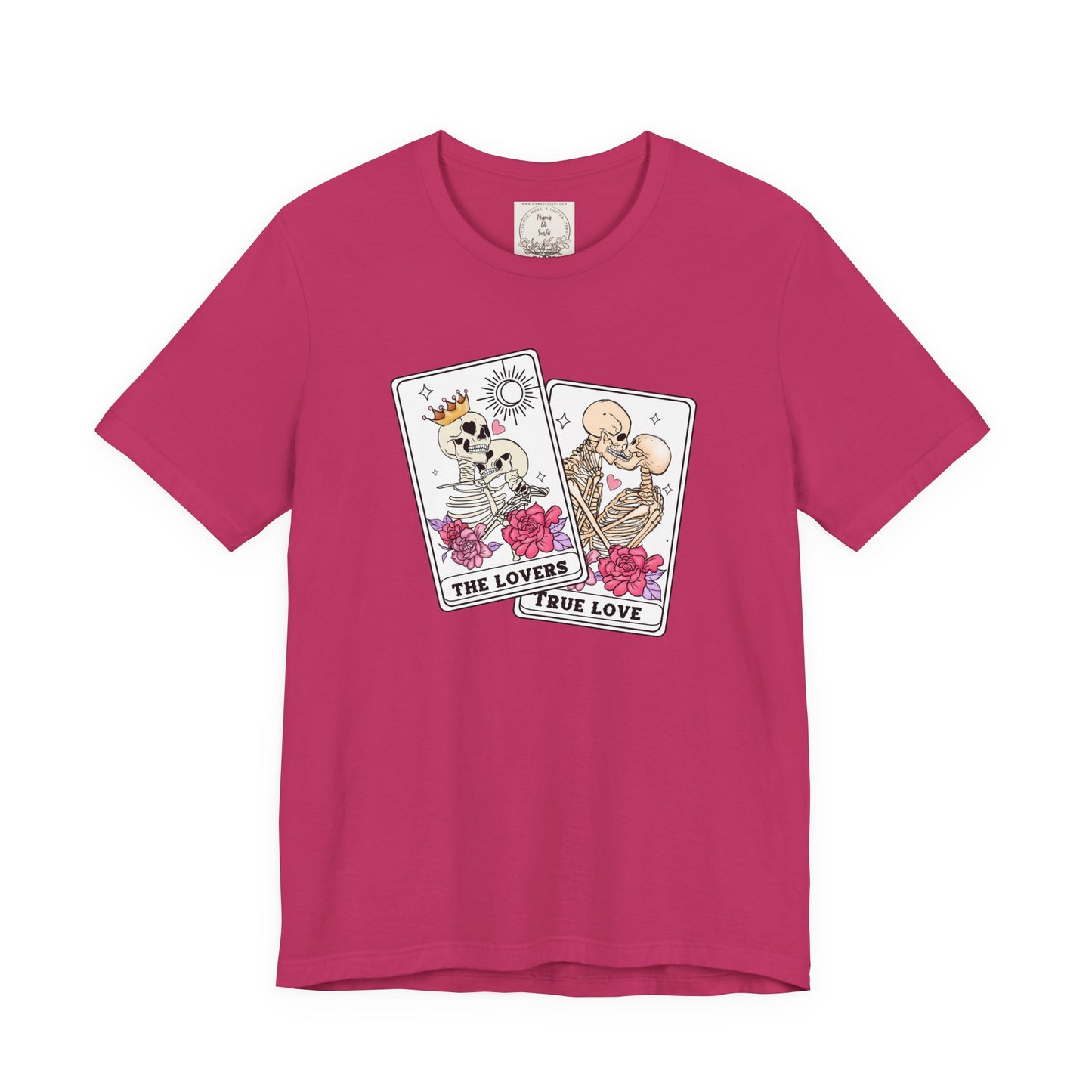 The Lovers, True Love - Cards & Hearts - MamaDeSushi - Women's Favorite Tee