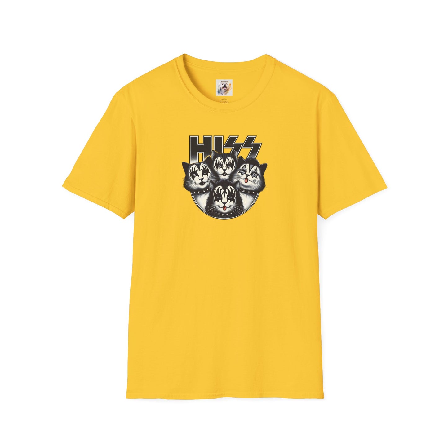 HIZZ - Cat - Kitty - MamaDeSushi - Unisex Softstyle T-Shirt