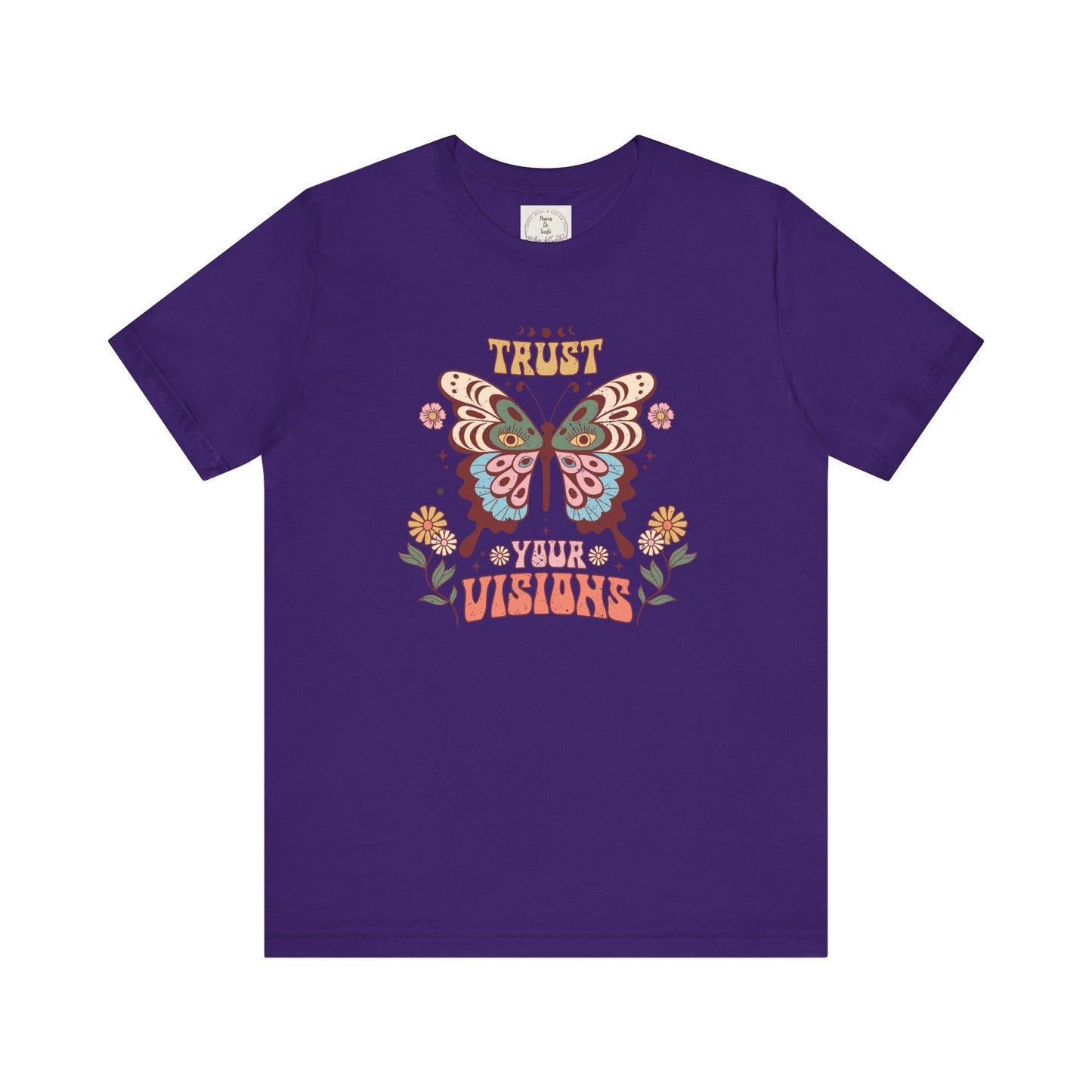 Trust Your Visions - Boho Retro - MamaDeSushi - Unisex Jersey Short Sleeve Tee