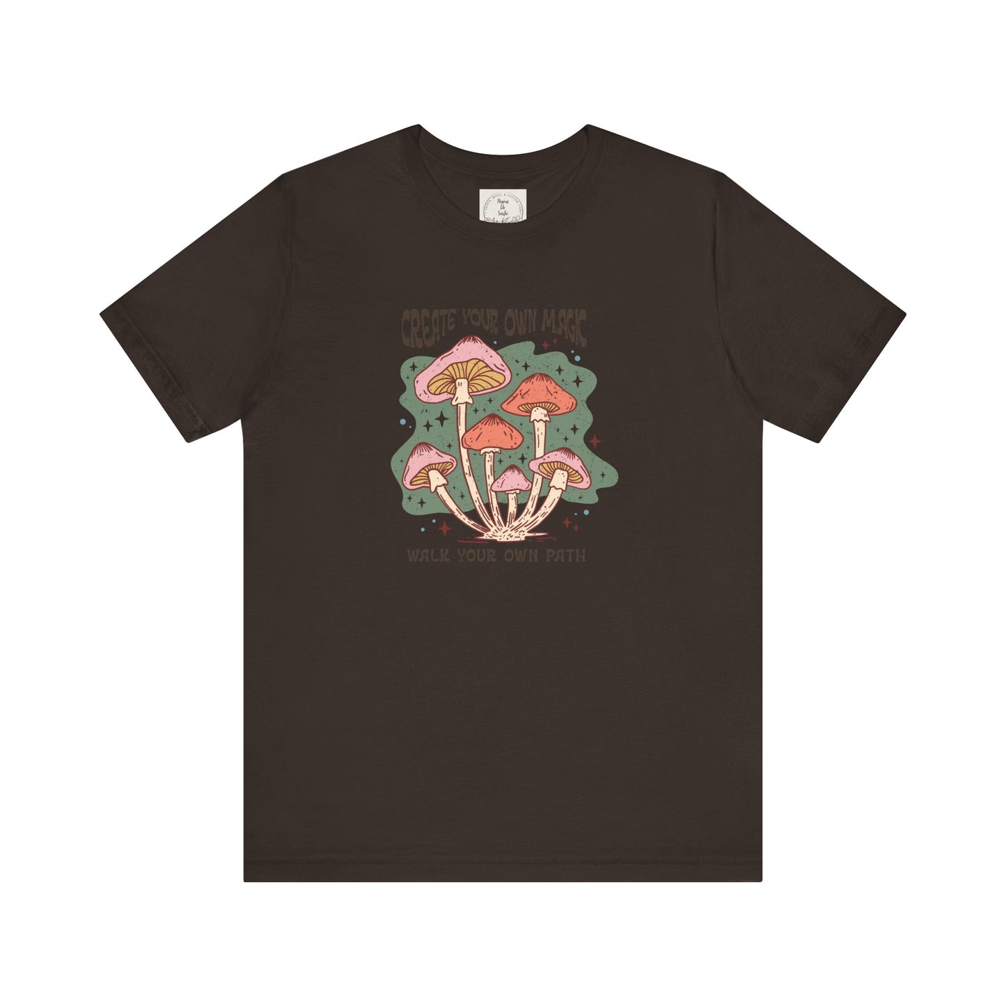 Create your own Magic walk your own path - Boho Retro - MamaDeSushi - Unisex Jersey Short Sleeve Tee