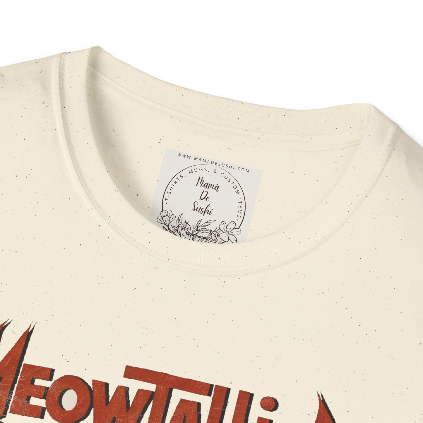 MeowTallicA Cat - Kitty - MamaDeSushi - Unisex Softstyle T-Shirt